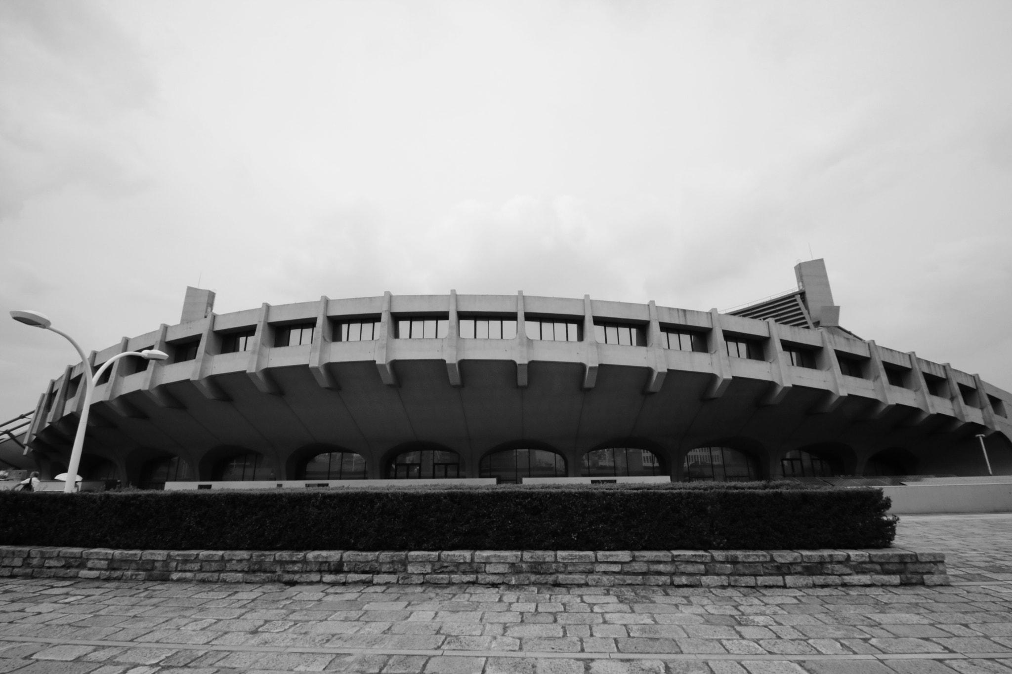Canon EOS M3 sample photo. National olympic stadium by kenzo tange (1964) photography
