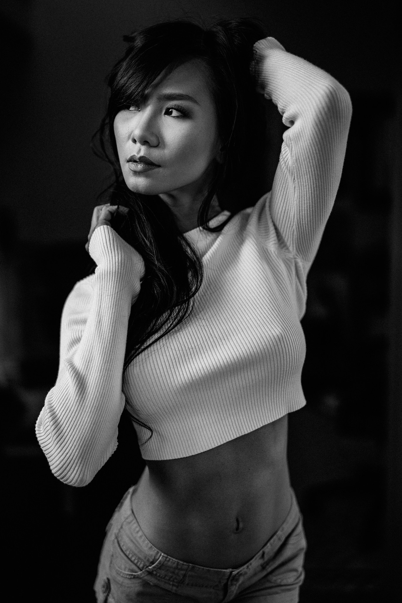 Sony Planar T* FE 50mm F1.4 ZA sample photo. Mel in studio photography