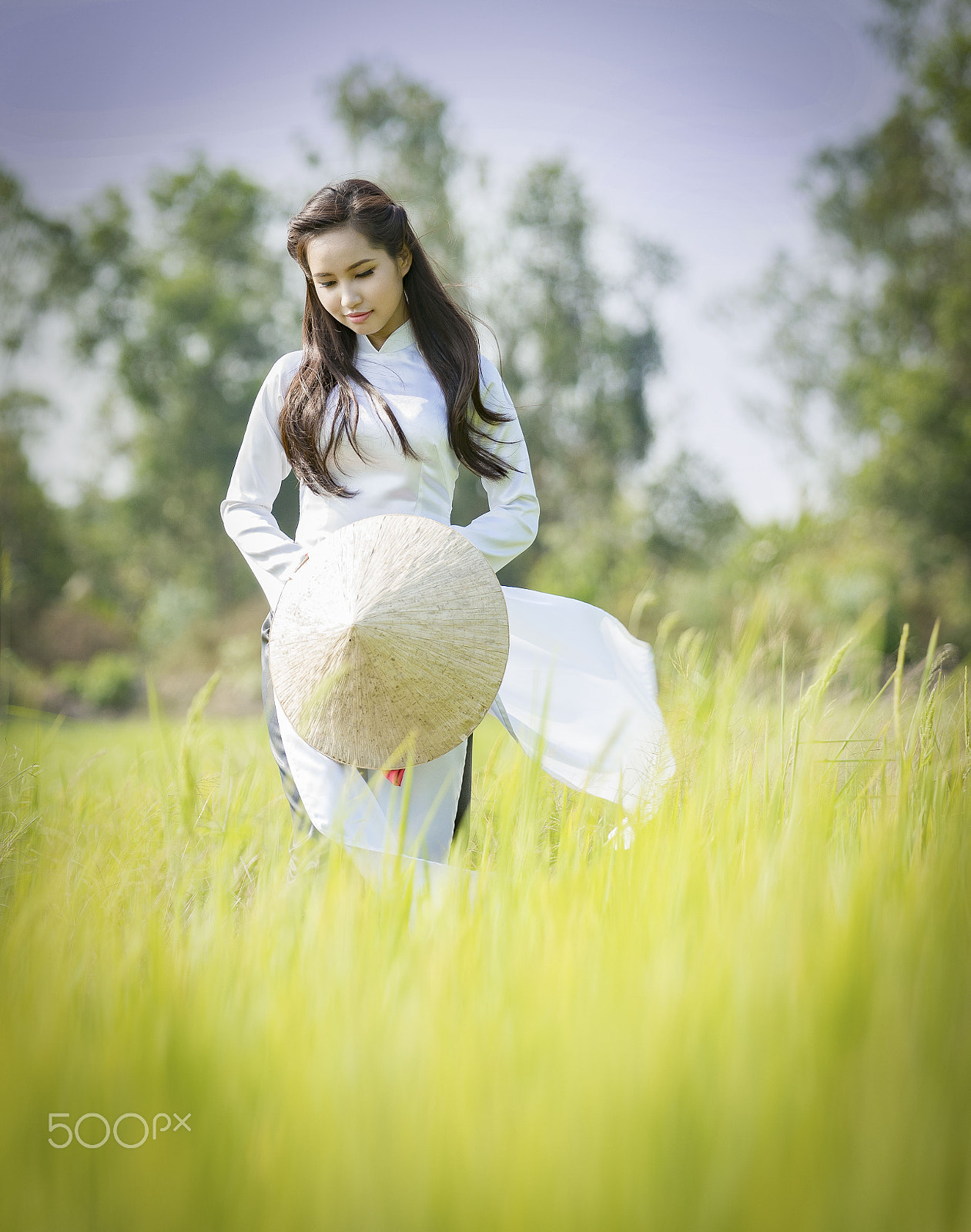 Sony a99 II sample photo. 16 ao dai viet nam photography