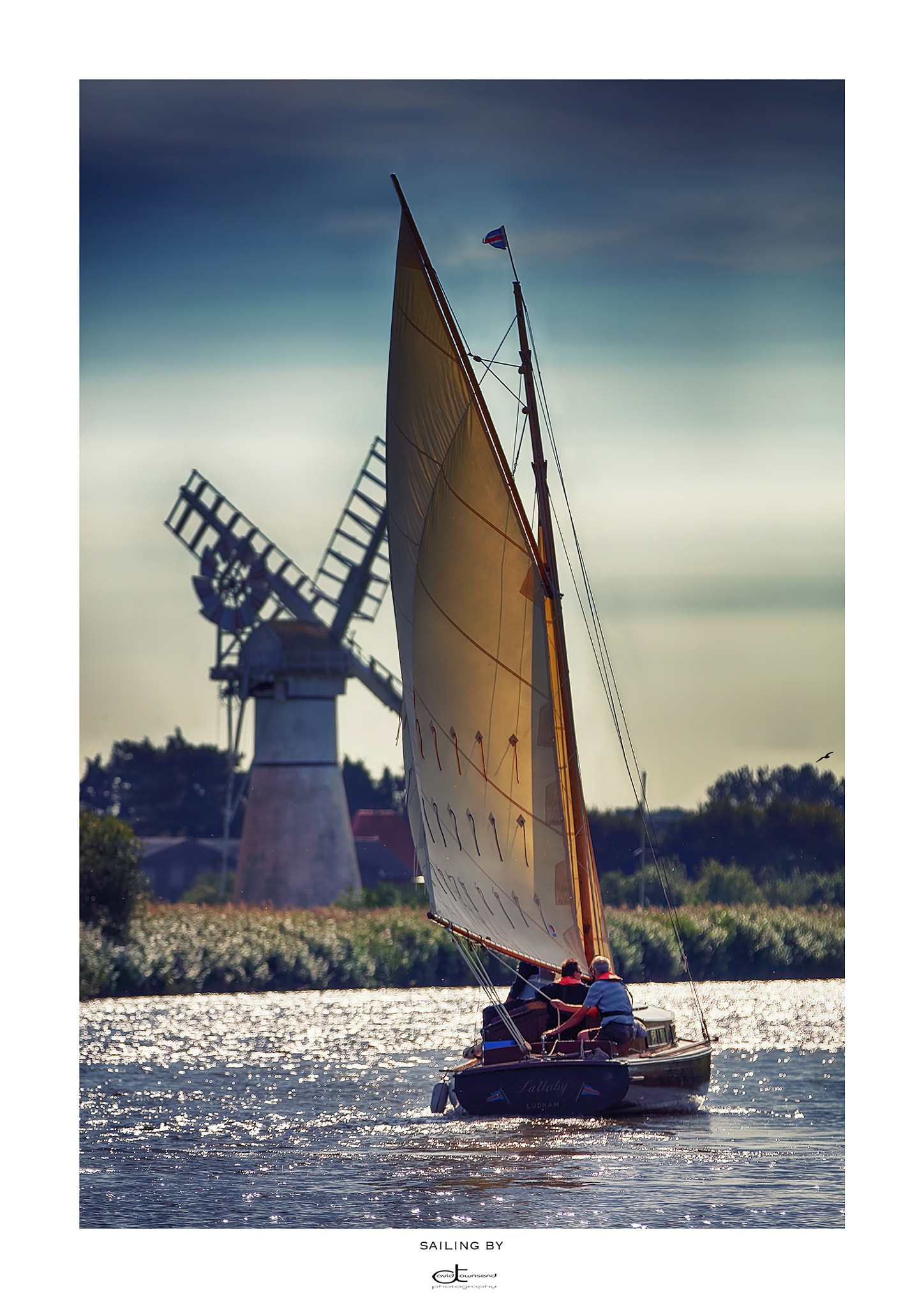Canon EF 70-200mm F2.8L IS II USM sample photo. Sailing by. norfolk broads, uk photography