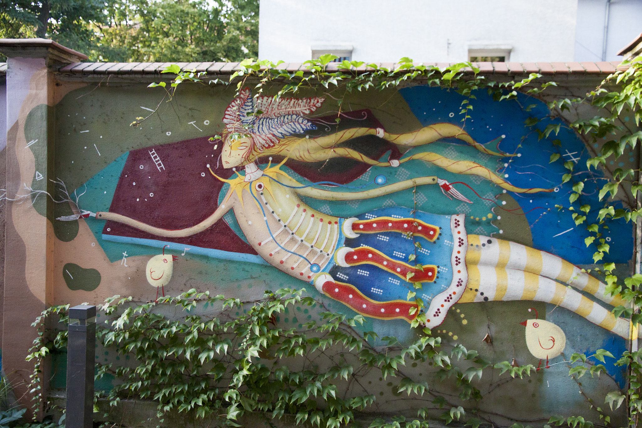 Canon EOS 50D sample photo. Floaty girl grafitti photography
