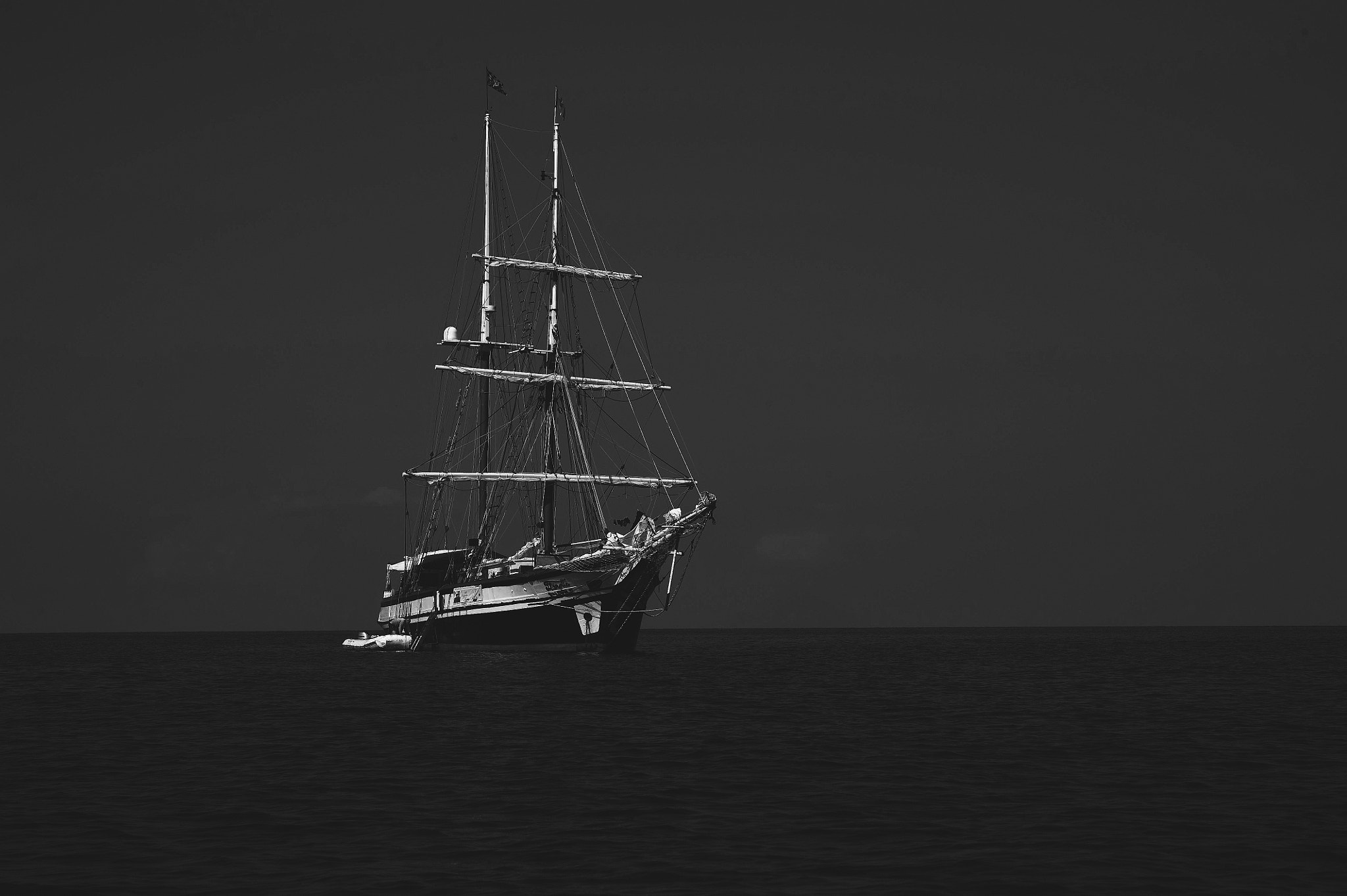 Nikon D3 sample photo. Sailing ship photography