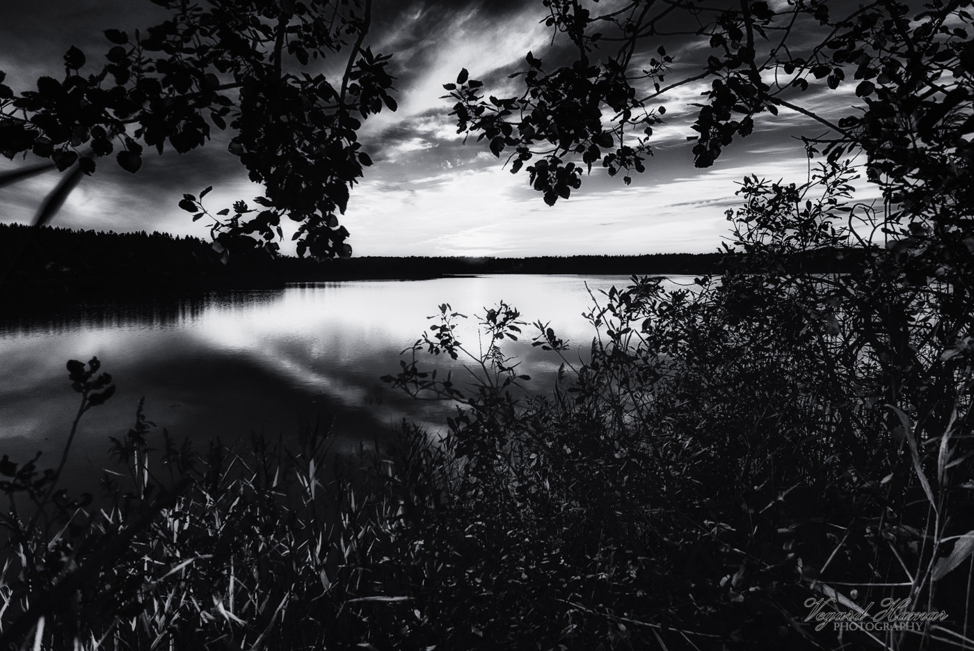 Sigma 12-24mm F4.5-5.6 II DG HSM sample photo. Sunset without colors photography