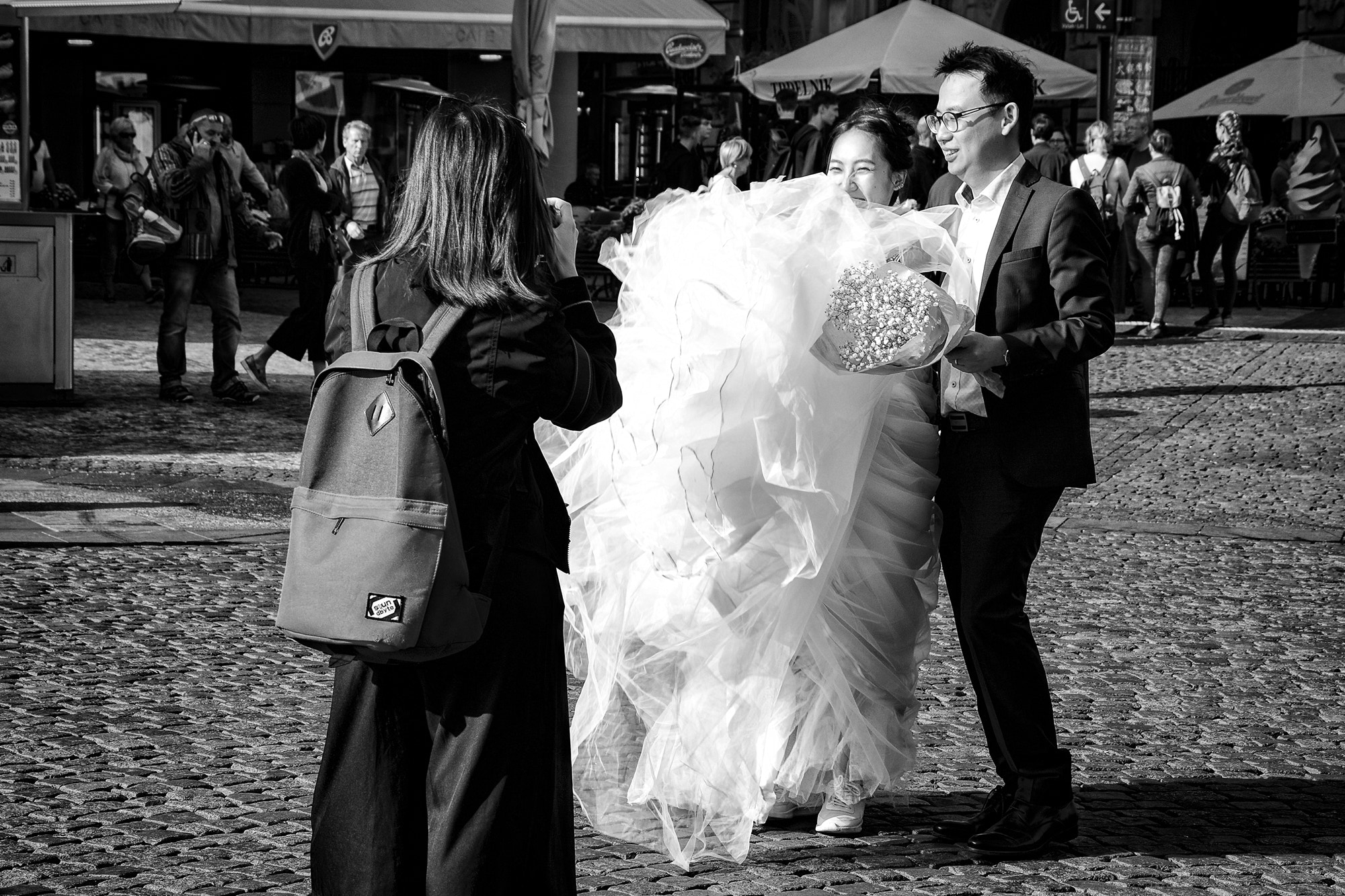 Nikon D7100 + Sigma 10mm F2.8 EX DC HSM Diagonal Fisheye sample photo. Groom and bride photography