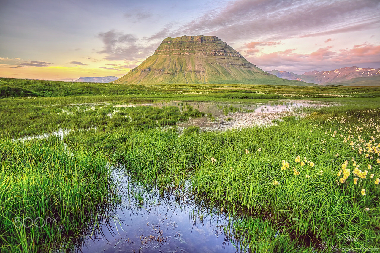 Canon EOS 5D + Canon EF 24mm F2.8 sample photo. Kirkjufell the other side photography