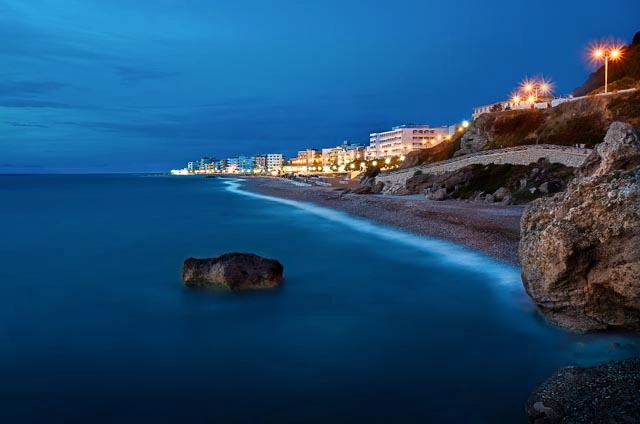 rhodes blue hour