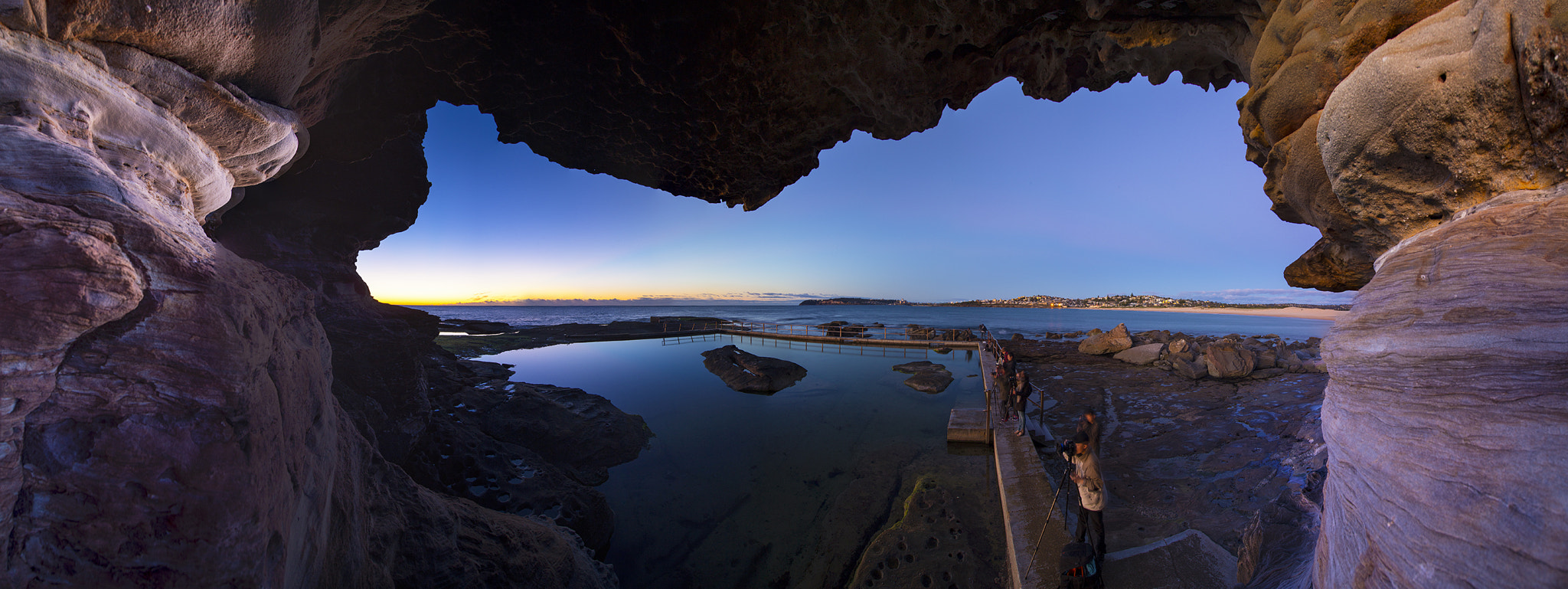 Canon EOS 6D sample photo. North curl curl rock pool photography