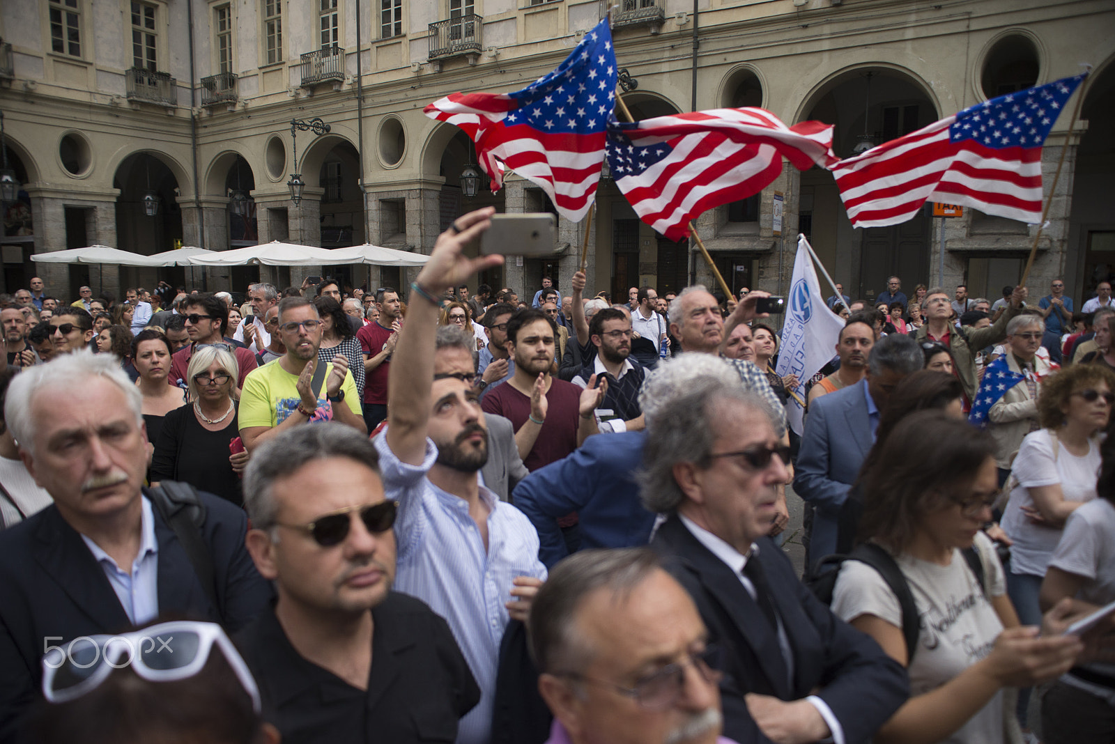 Nikon D610 + Sigma 24-70mm F2.8 EX DG Macro sample photo. Solidariety victims of orlando in turin,italy photography