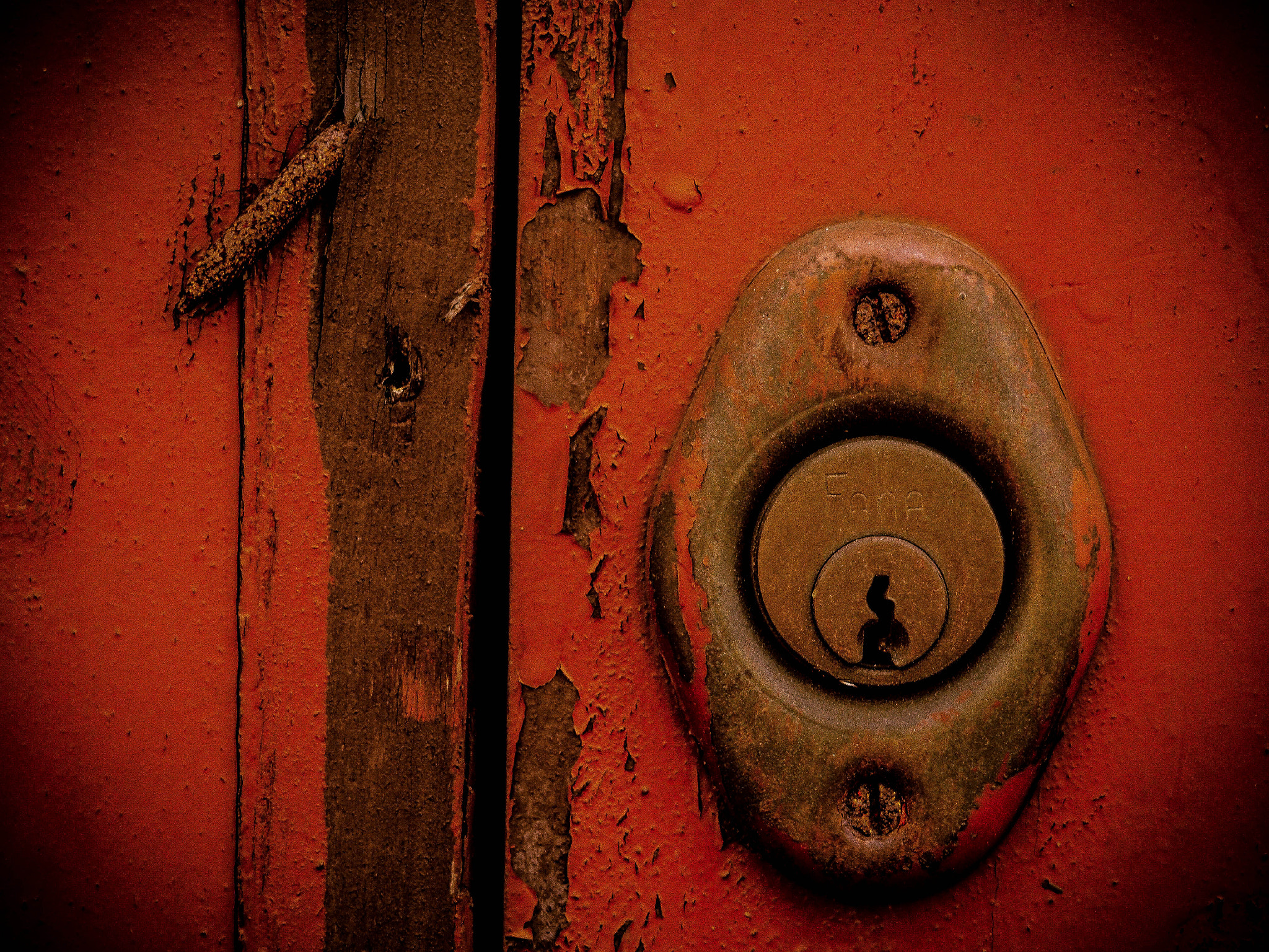 Olympus PEN E-PL7 sample photo. Old door. photography