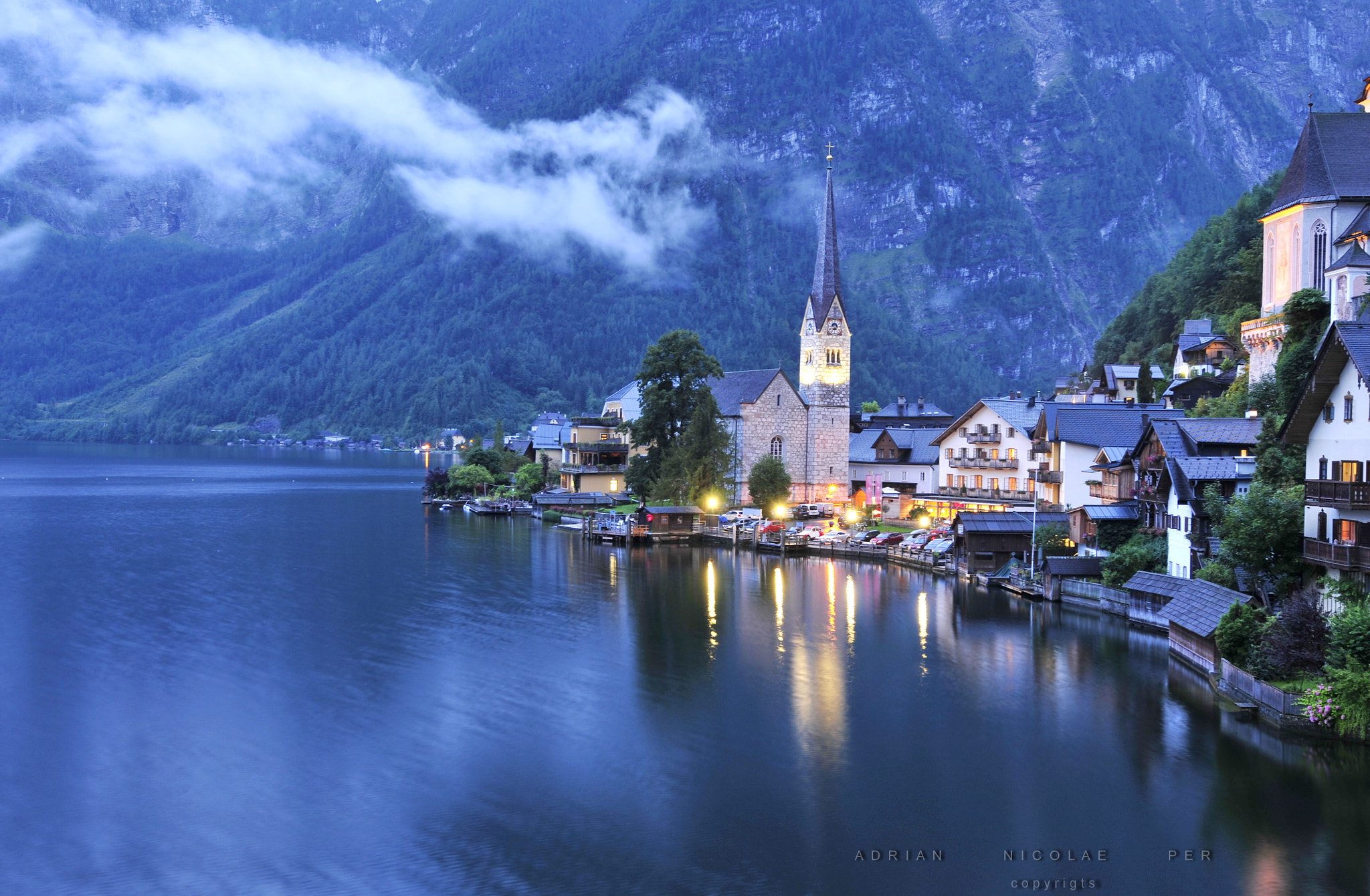 Nikon AF-S Nikkor 16-35mm F4G ED VR sample photo. Hallstatt photography