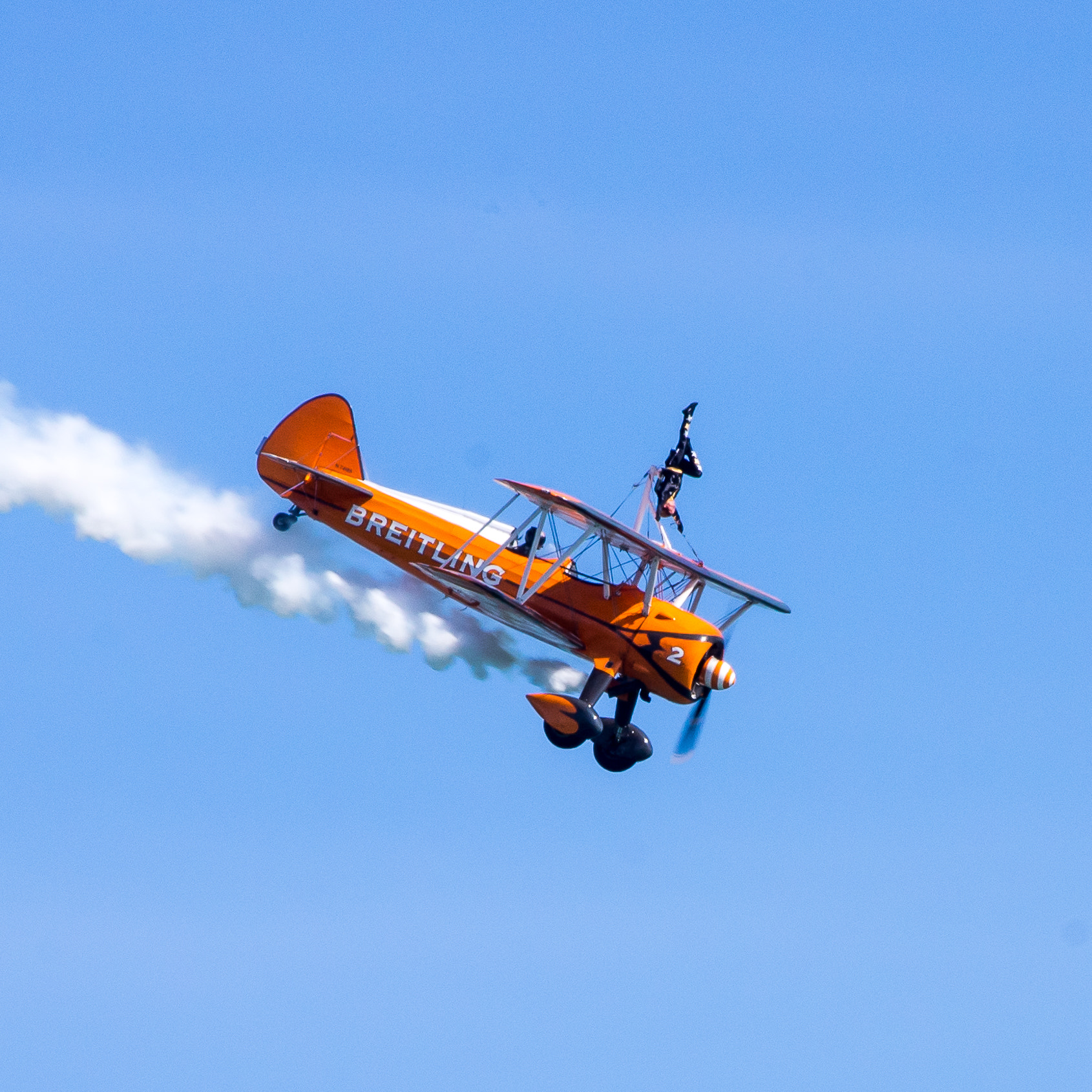 HD Pentax DA 55-300mm F4.0-5.8 ED WR sample photo. Wing walking photography