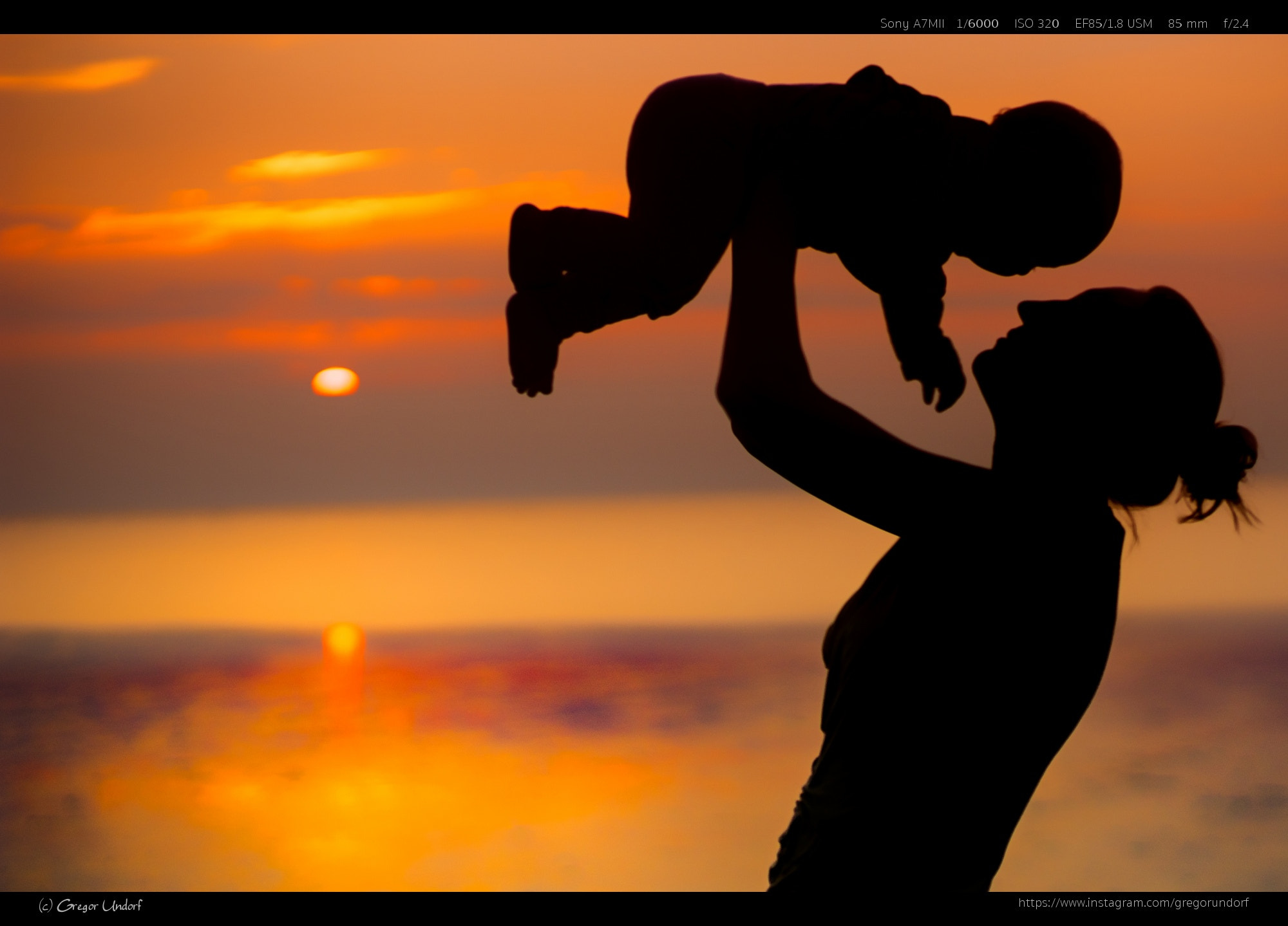 Sony a7 II + Canon EF 85mm F1.8 USM sample photo. Love between mother and son photography