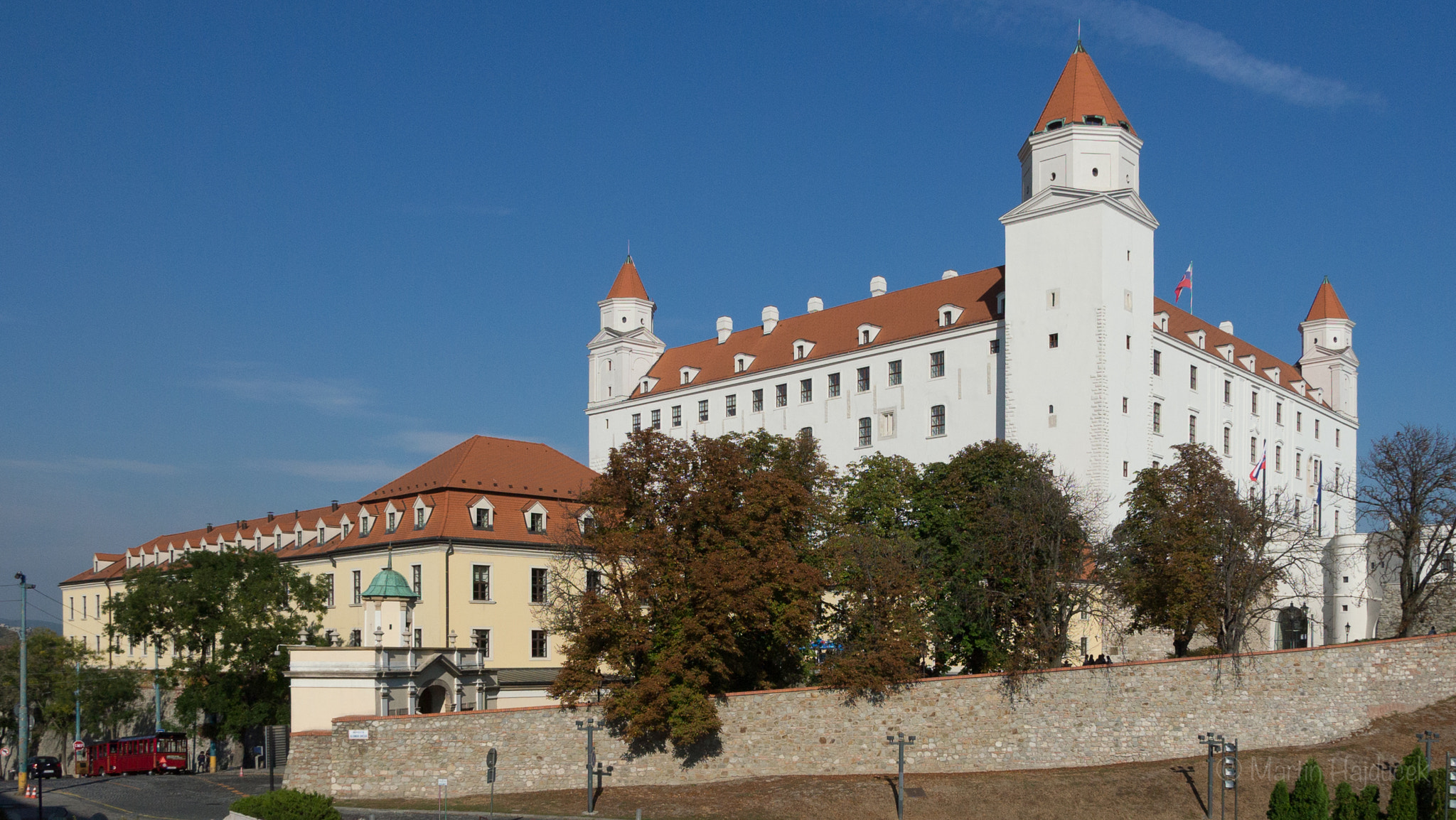Olympus PEN E-PL3 sample photo. Bratislava castle photography