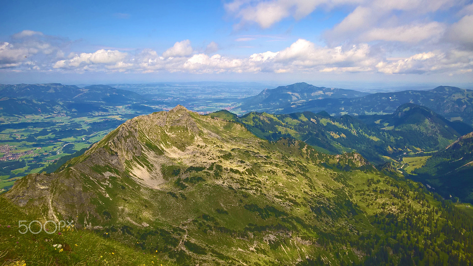 Nokia Lumia 830 sample photo. Blick vom nebelhorn photography