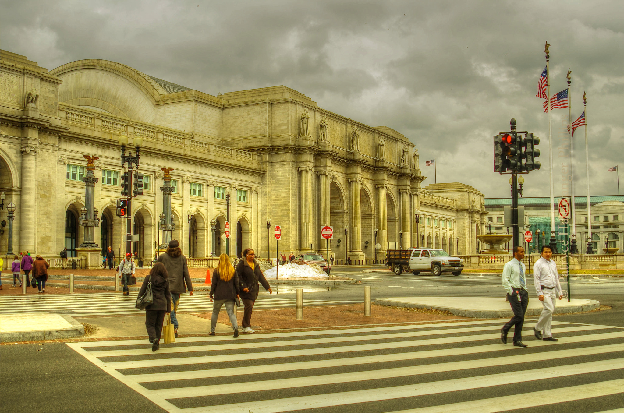 smc PENTAX-F 35-105mm F4-5.6 sample photo. Union station washington dc photography