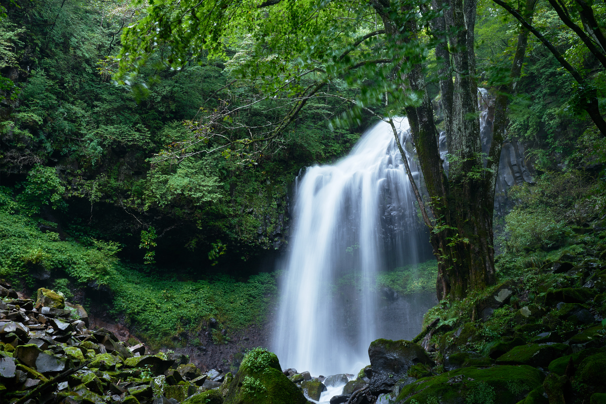 Sony a7 II + Sony FE 24-70mm F2.8 GM sample photo. Makkura taki waterfall (1) photography