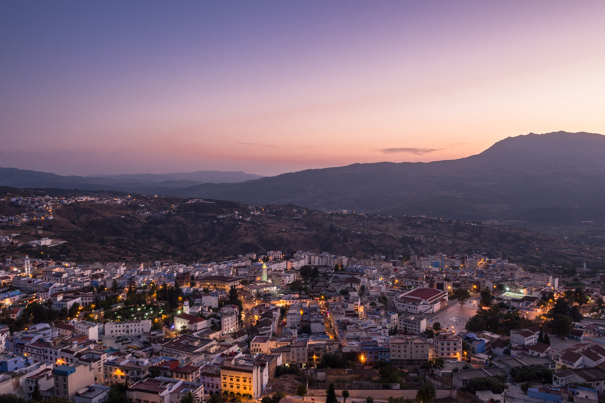 Olympus OM-D E-M5 + OLYMPUS M.12mm F2.0 sample photo. Chefchaouen sunset 3 photography