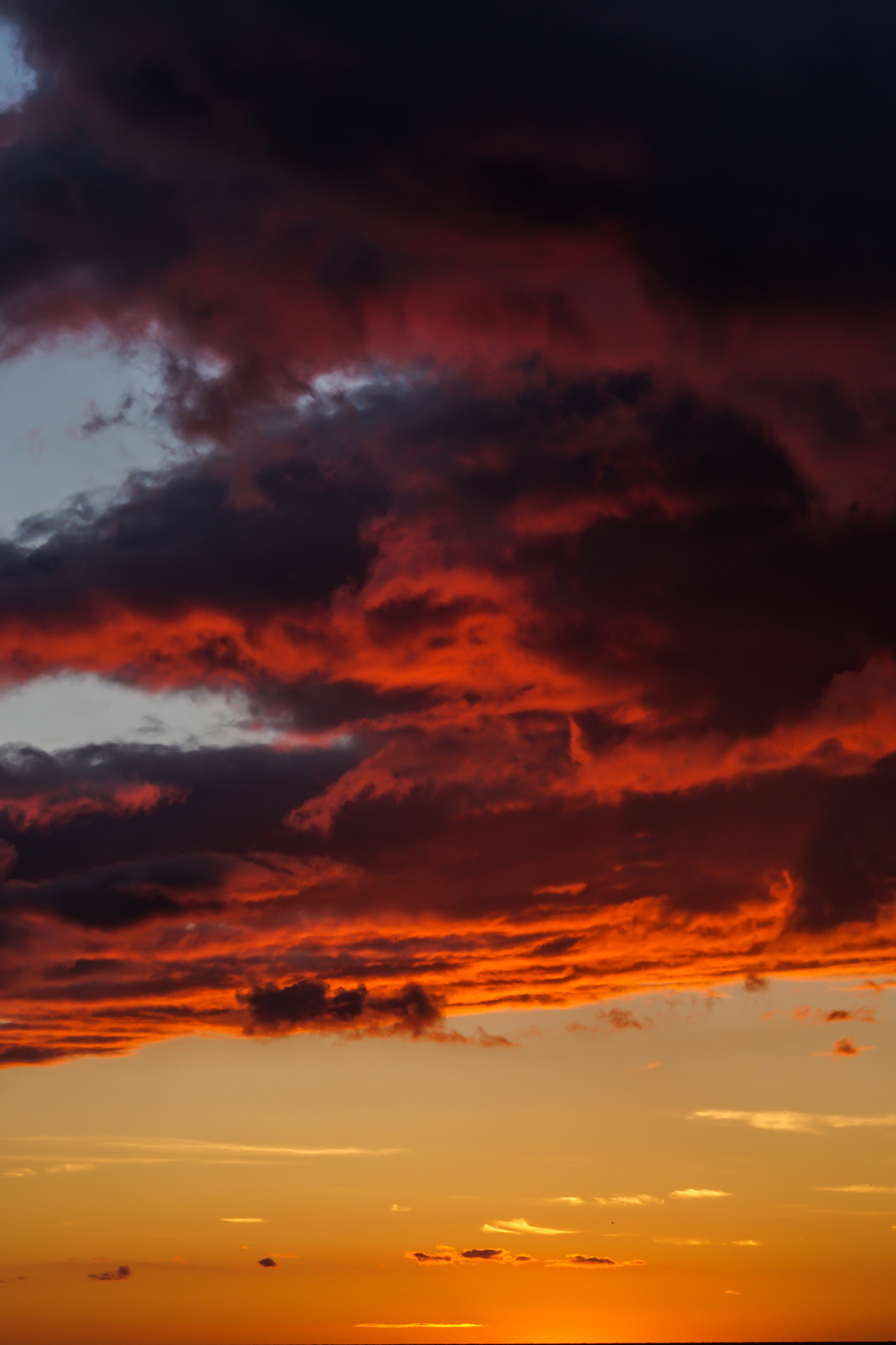 Sony 70-300mm F4.5-5.6 G SSM II sample photo. Mystery clouds at evening in rewal 2016 photography