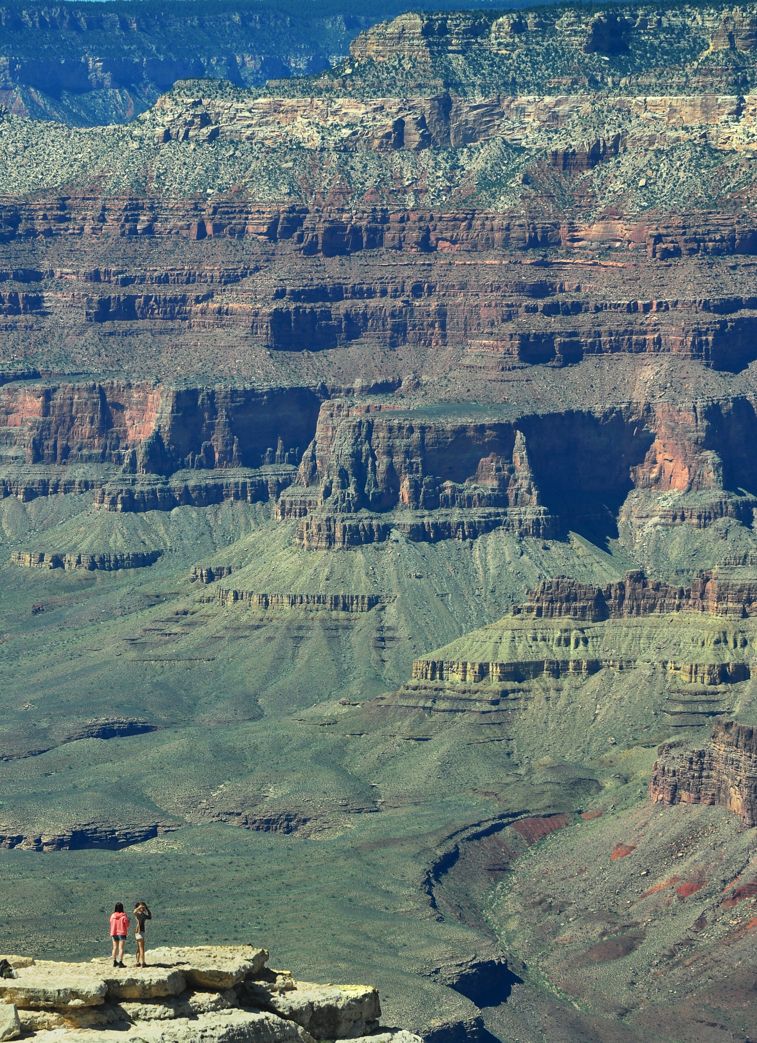 Nikon AF-S Nikkor 24-120mm F4G ED VR sample photo. Human in front of the grand canyon photography