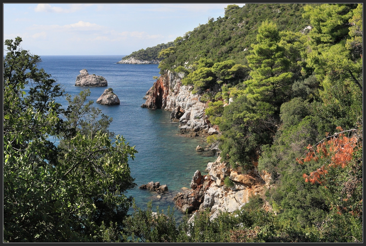 Canon EOS 450D (EOS Rebel XSi / EOS Kiss X2) sample photo. Greese/coast of skopelos photography