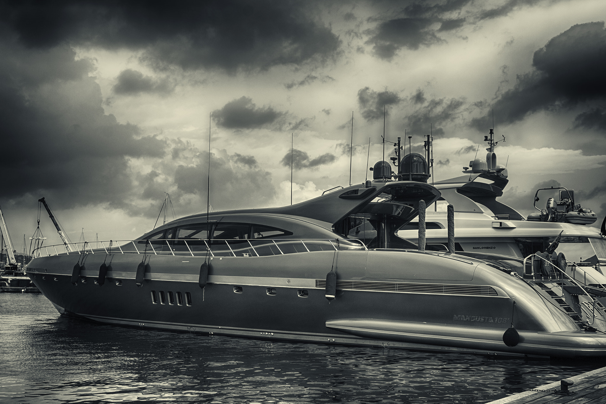 Canon EOS 70D sample photo. Luxury yacht owned by the rich and famous photography
