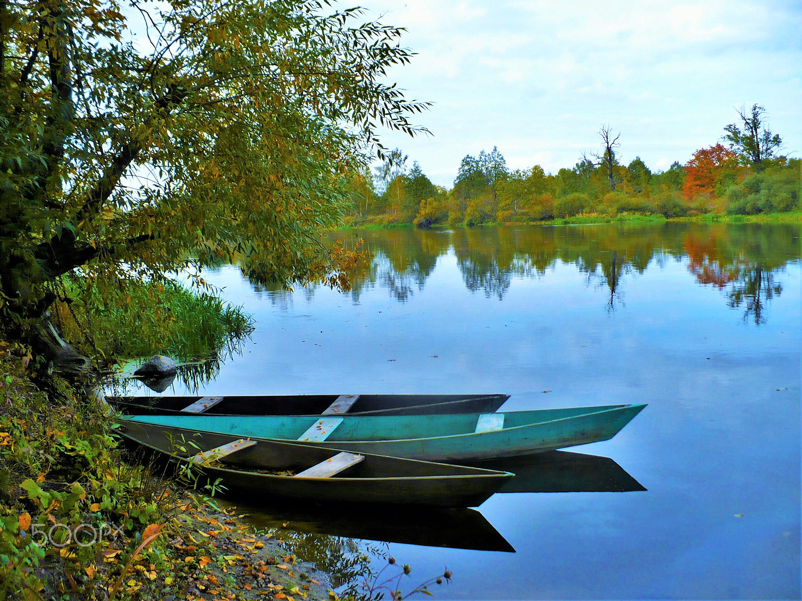 Panasonic DMC-LZ7 sample photo. Boats on the river. Лодки на реке. photography