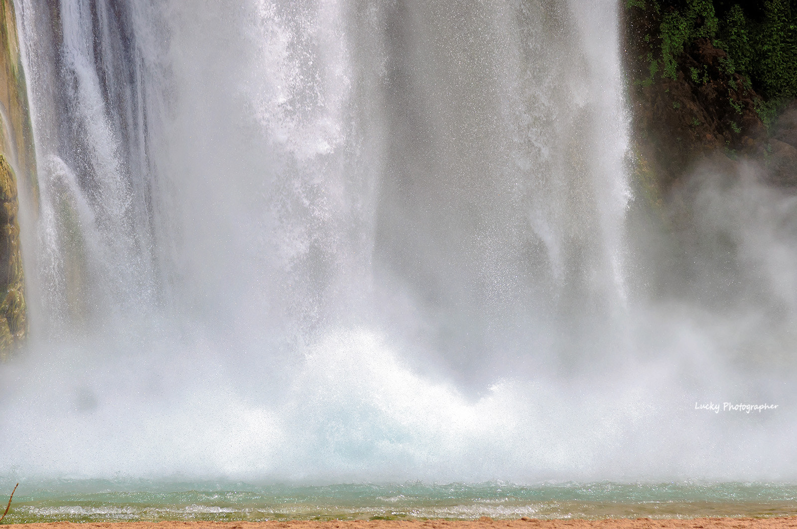 Nikon AF-S Nikkor 24-120mm F4G ED VR sample photo. Grand canyon falls photography