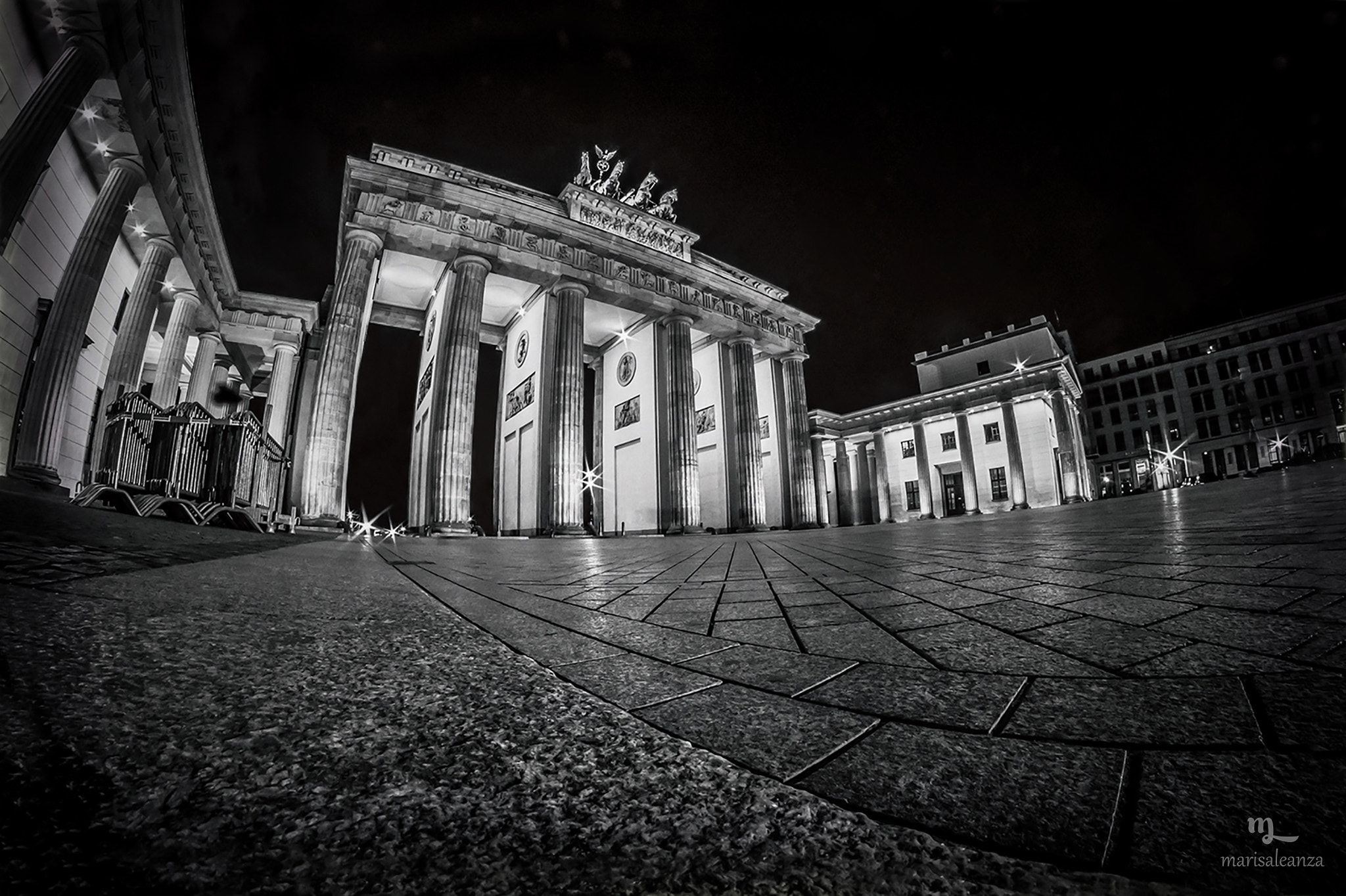 Nikon D610 + Samyang 8mm F3.5 Aspherical IF MC Fisheye sample photo. Brandenburger tor, berlin photography