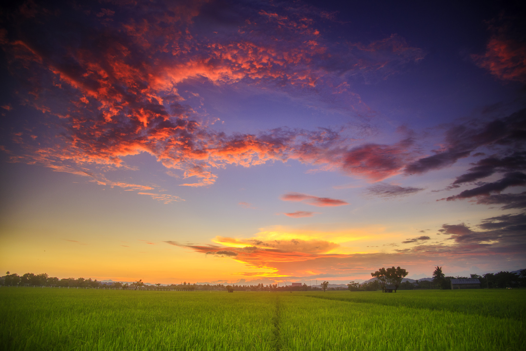 Canon EF 24-85mm F3.5-4.5 USM sample photo. My dramatic sunset photography