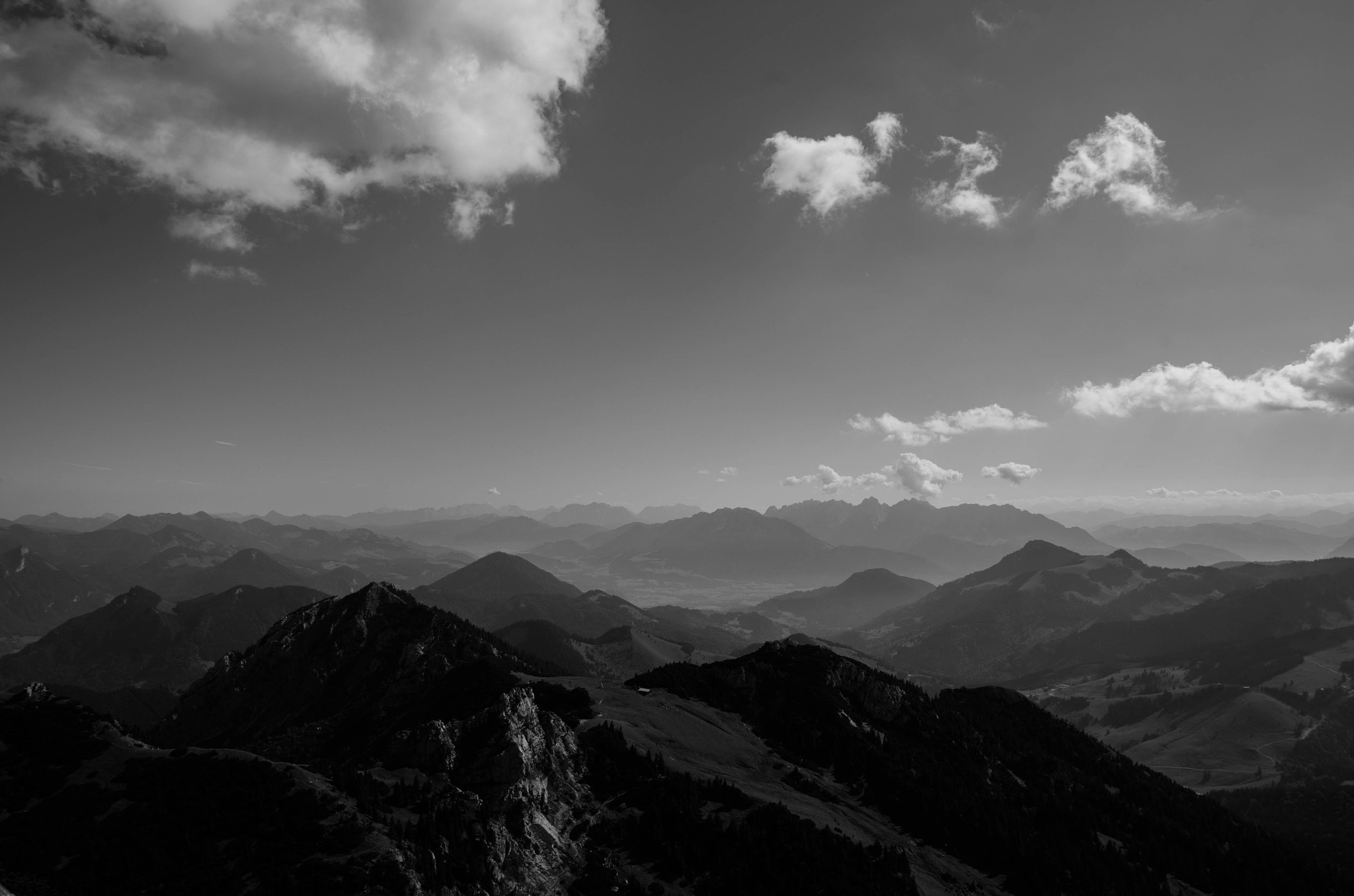 Pentax K-30 sample photo. View from wendelstein photography