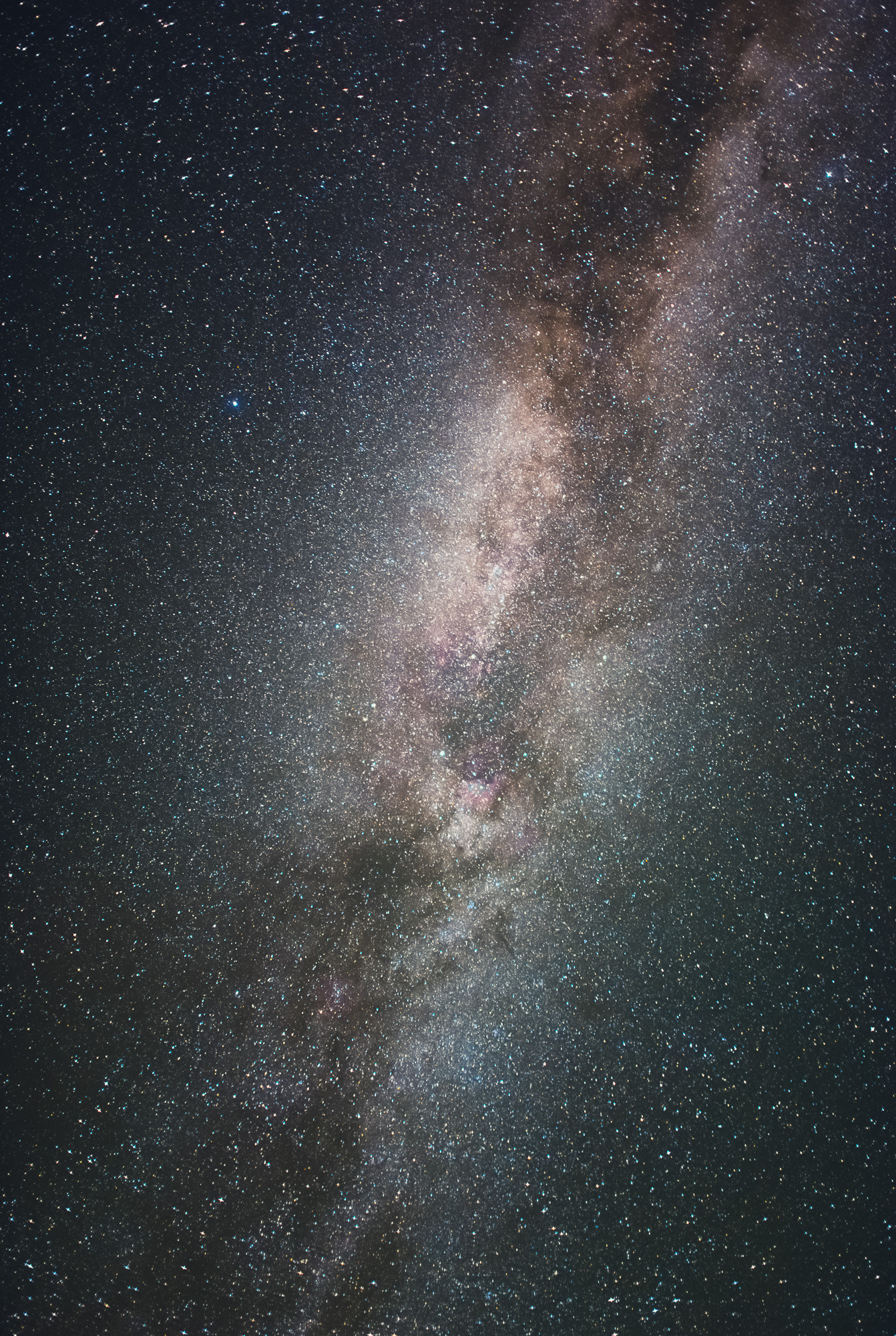 Nikon D600 + Nikon AF-S Nikkor 24mm F1.4G ED sample photo. The milky way. photography