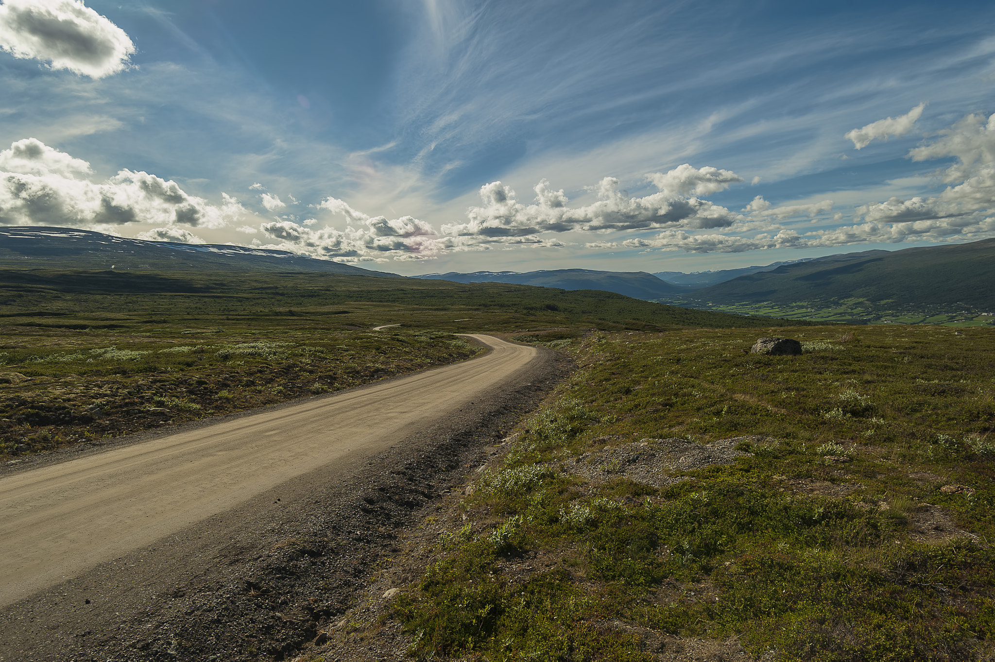 Nikon D700 + Tamron SP AF 17-35mm F2.8-4 Di LD Aspherical (IF) sample photo. Road of norway photography