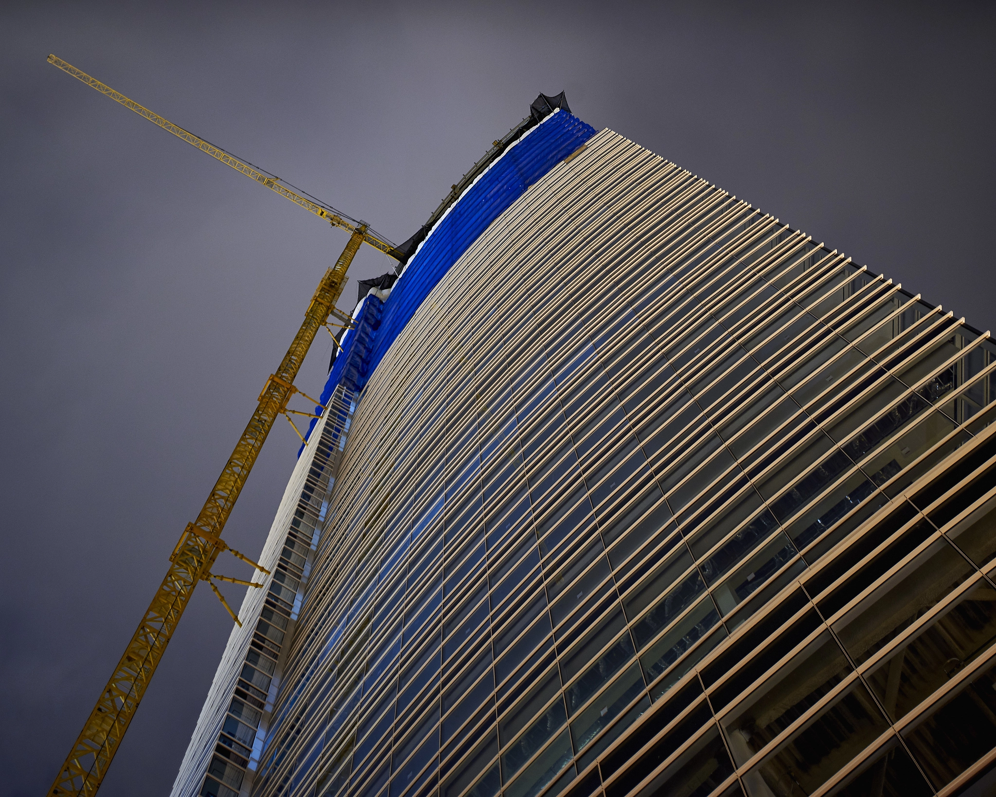 Nikon PC-E Nikkor 24mm F3.5D ED Tilt-Shift sample photo. Northwestern mutual's new milwaukee building photography