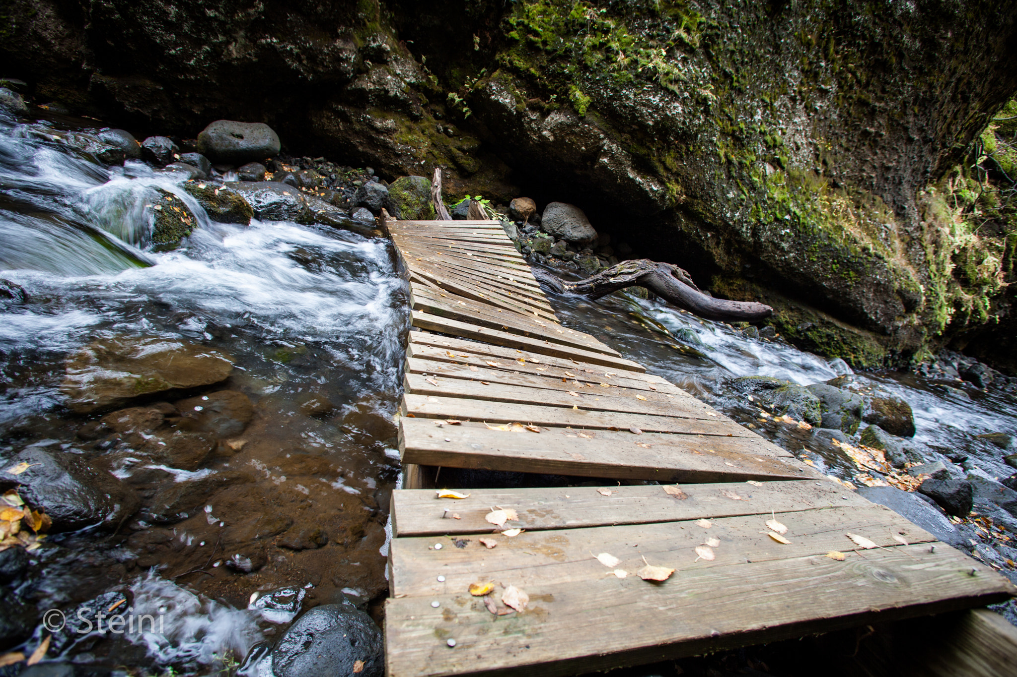 Canon EF 17-35mm f/2.8L sample photo. Bridge in nauthúsagil photography