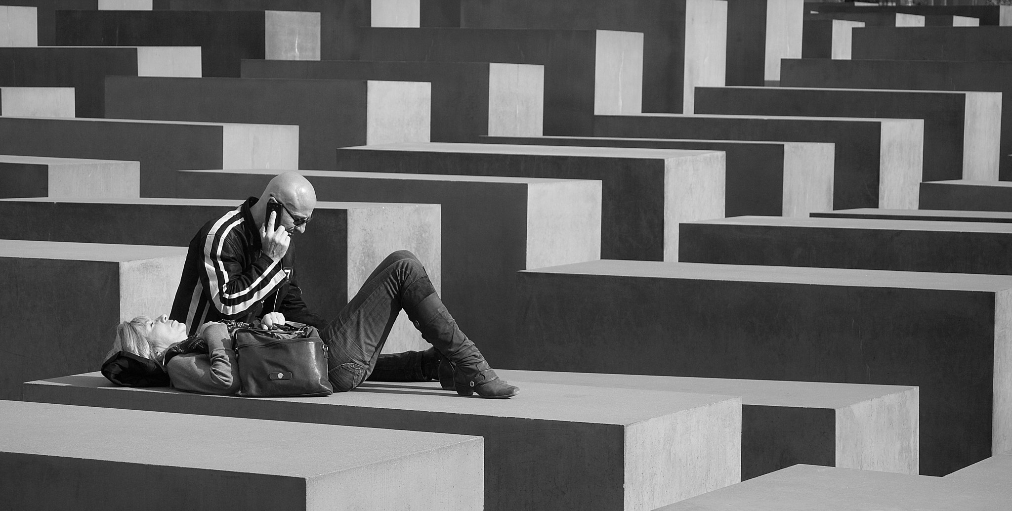 Canon EOS 40D + Canon EF 28-80mm f/3.5-5.6 USM sample photo. Berlin holocaust memorial photography