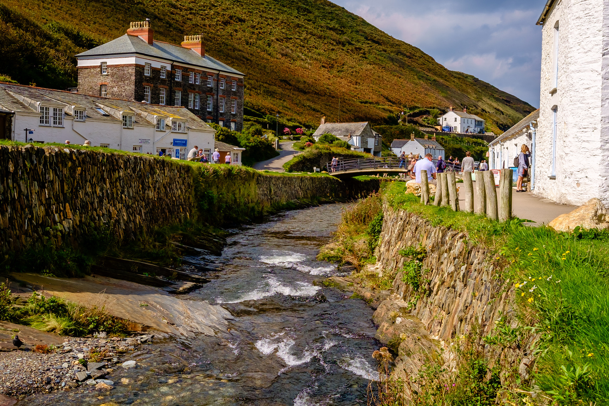 Fujifilm X-Pro1 sample photo. Boscastle photography