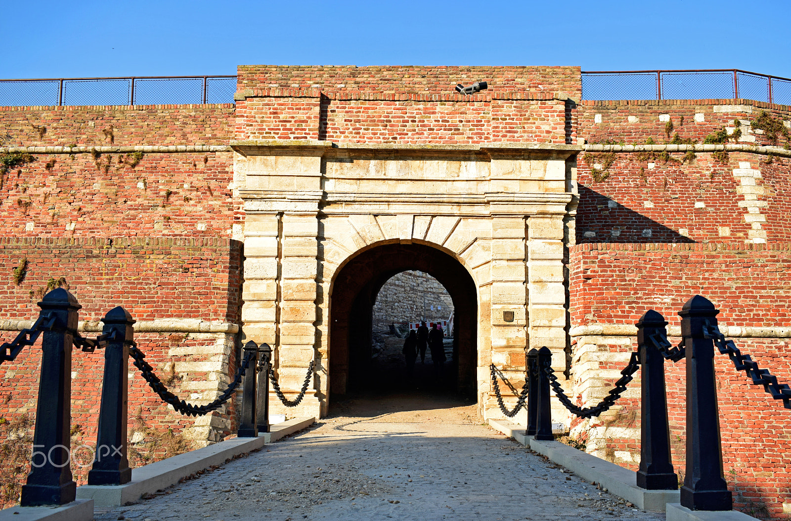AF Zoom-Nikkor 35-135mm f/3.5-4.5 sample photo. Belgrade fortress kalemegdan photography