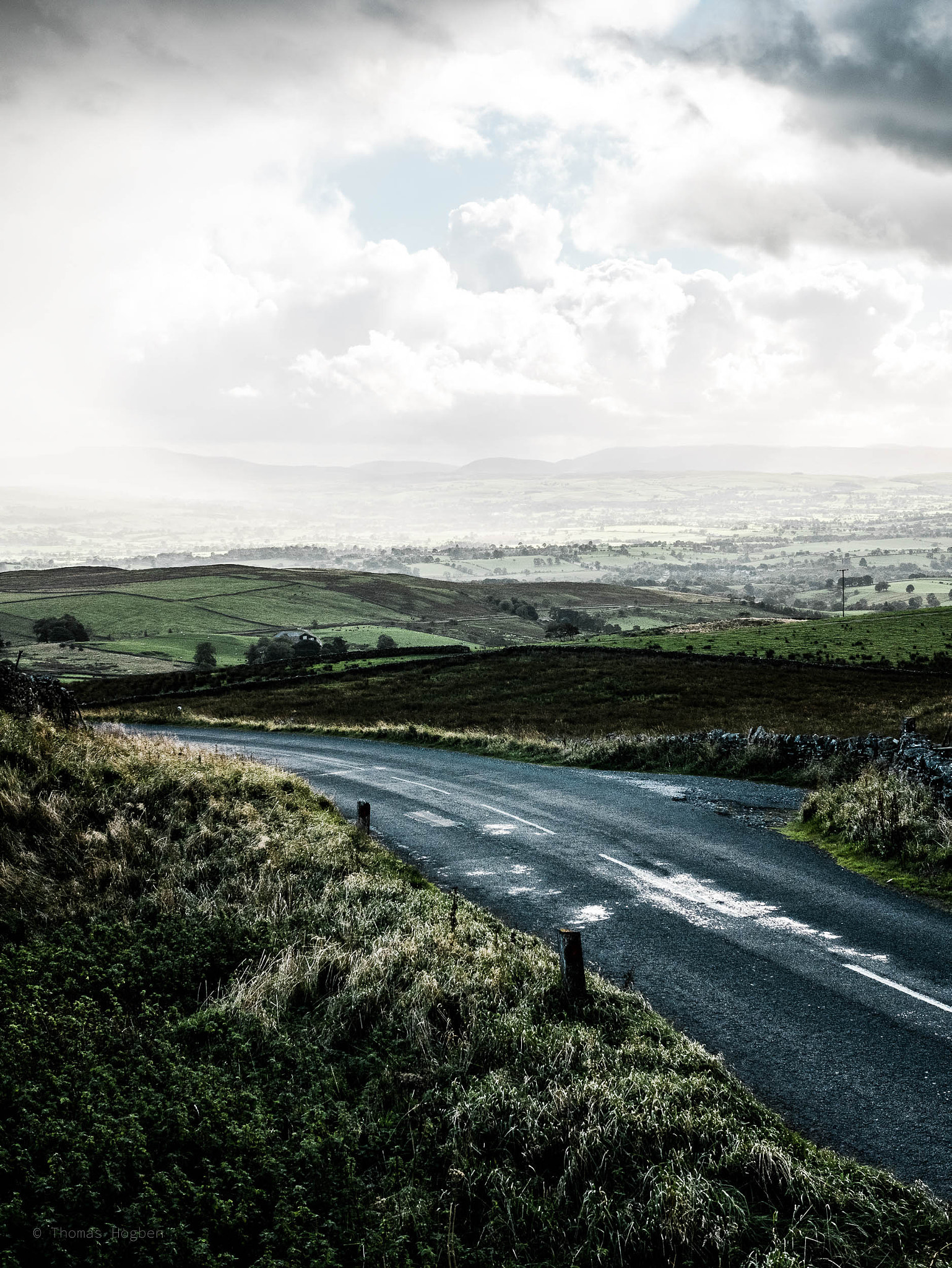 Panasonic Lumix DMC-GX85 (Lumix DMC-GX80 / Lumix DMC-GX7 Mark II) sample photo. The road through the pennines photography