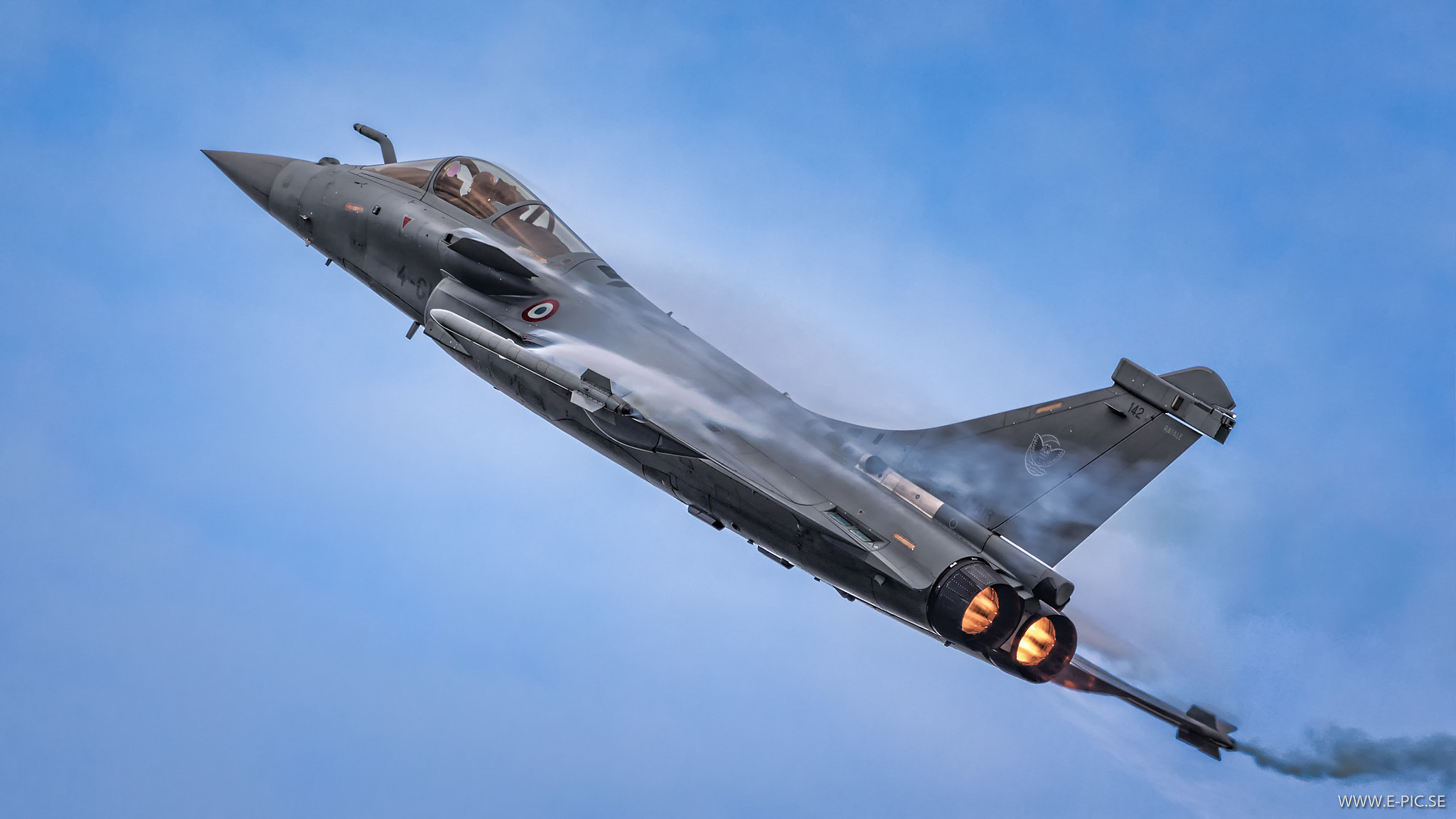 Canon EF 600mm F4L IS II USM sample photo. Dassault rafale c 142 (4-cu), armee de l'air, france photography