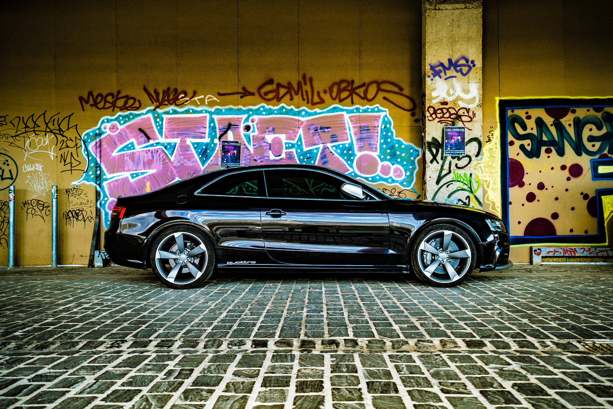 Sony a7S II sample photo. Street audi photography