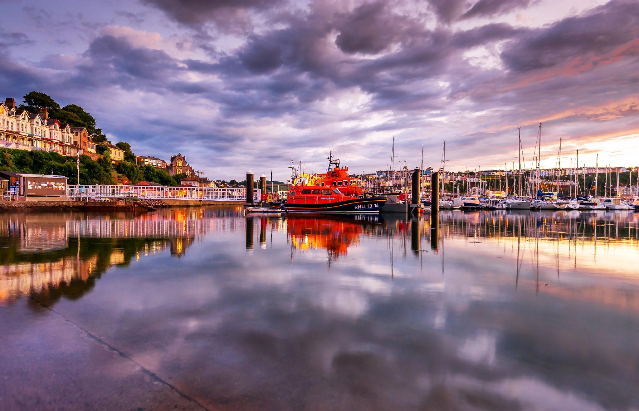 Nikon D3 sample photo. Kenneth james and torbay lifeboat photography