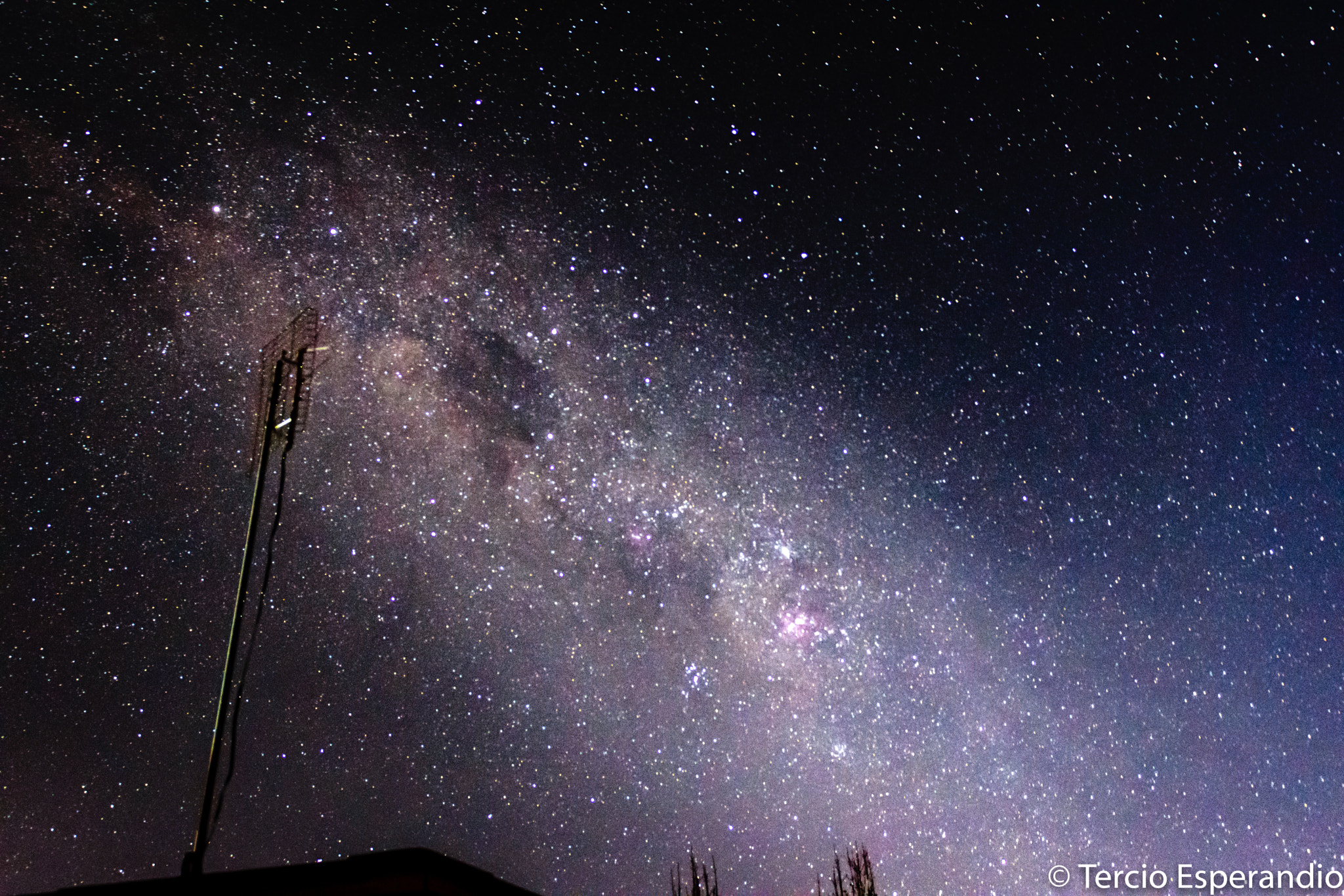 Nikon AF-S Nikkor 24-70mm F2.8G ED sample photo. Milky way in the sky of monte verde, mg photography