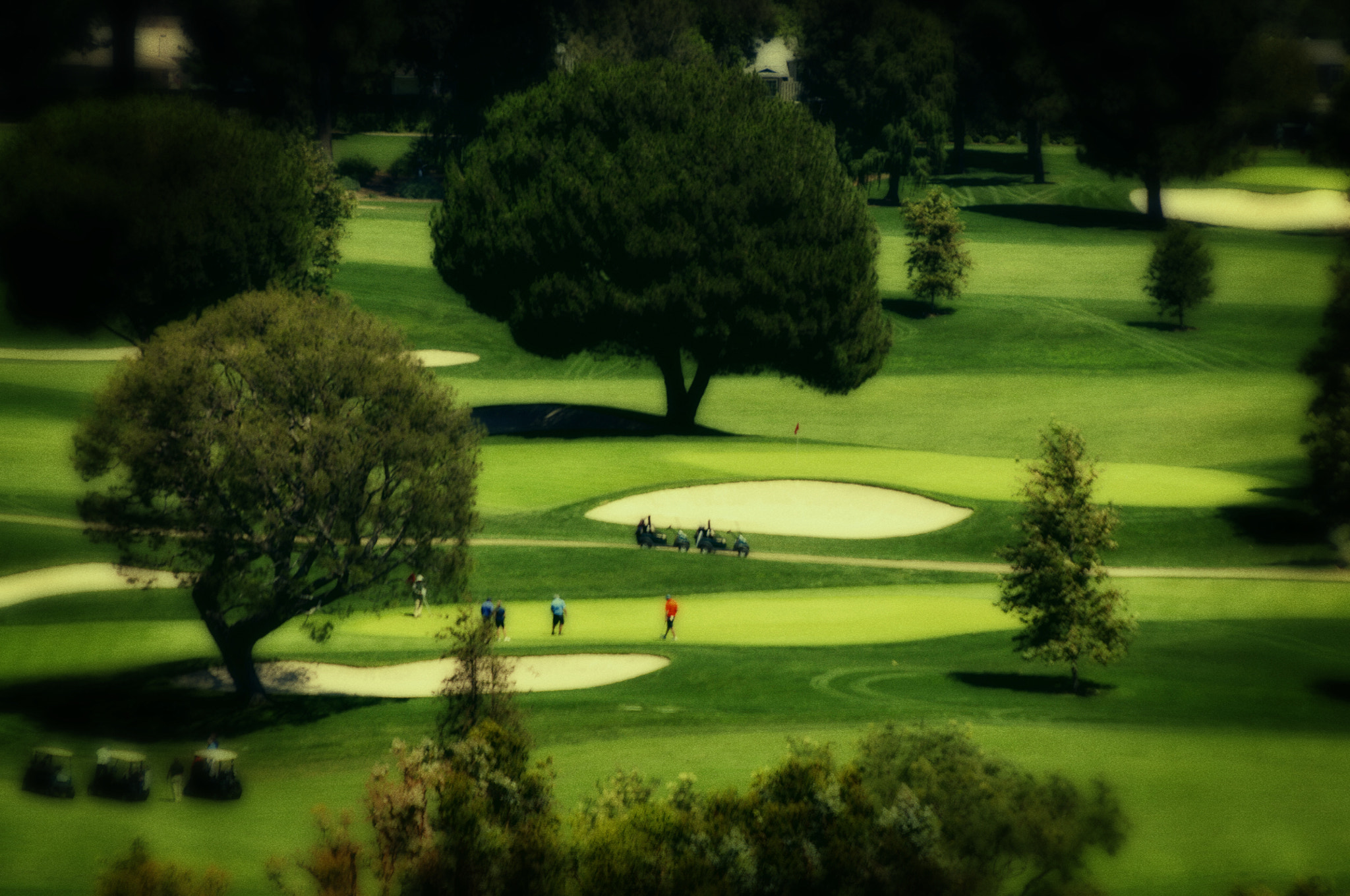 Nikon AF-S Nikkor 70-200mm F2.8G ED VR II sample photo. Los angeles golfing photography