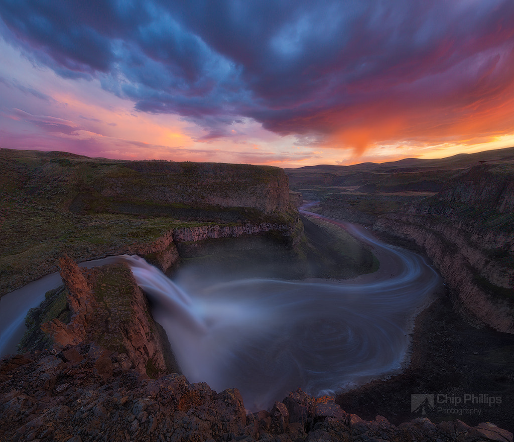 Palouse Falls Sunset by Chip Phillips / 500px