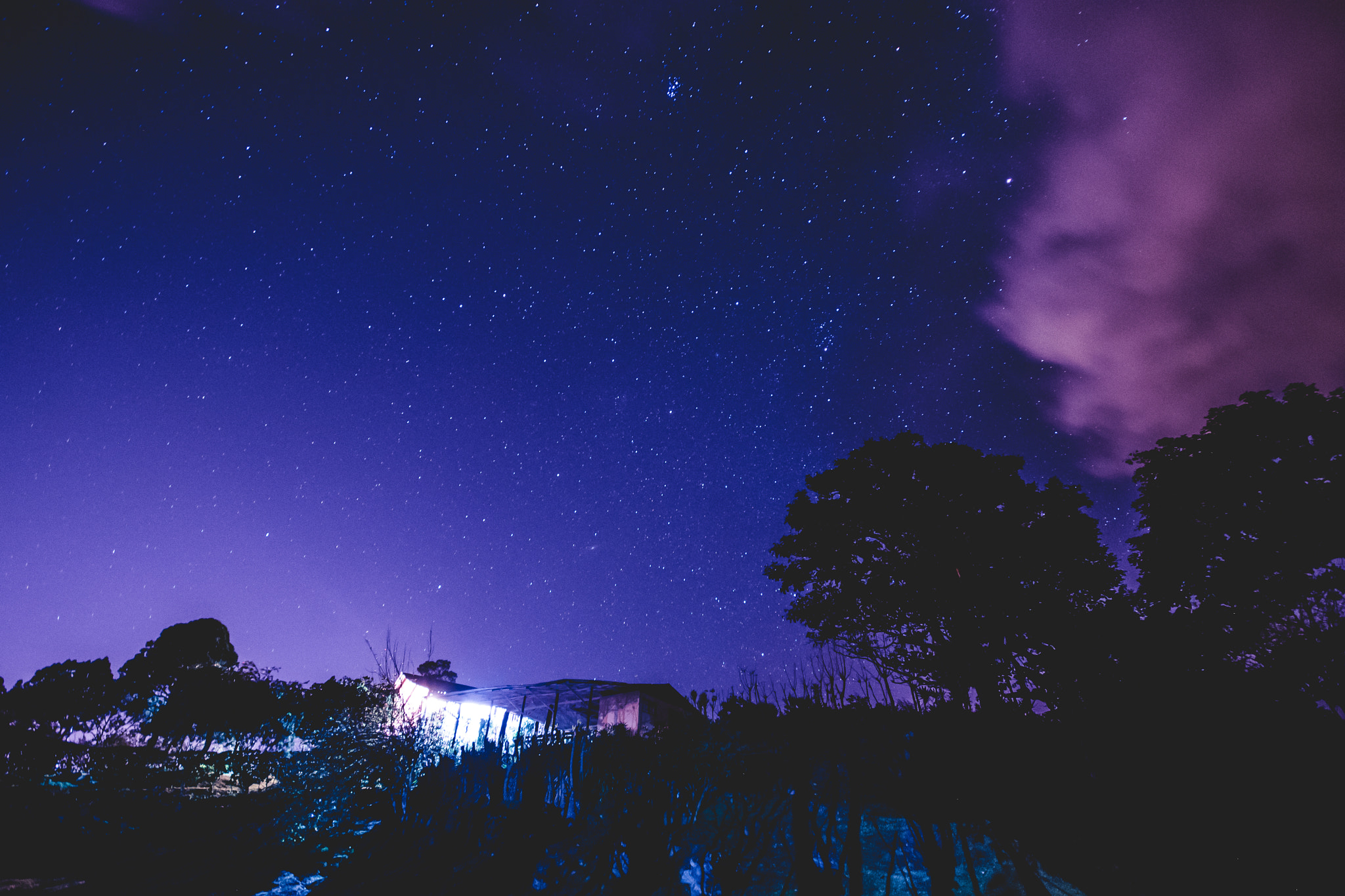 Sigma 10-20mm F4-5.6 EX DC HSM sample photo. Estrellas en el turrialba photography