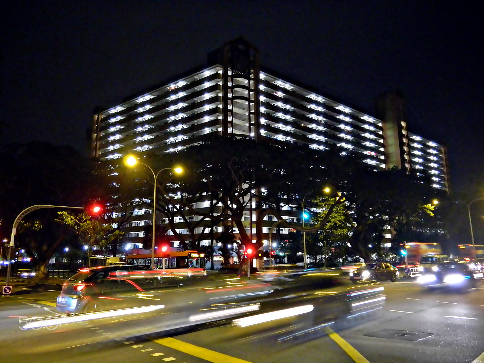 Nikon Coolpix S1200pj sample photo. Town photography - night red-hill photography