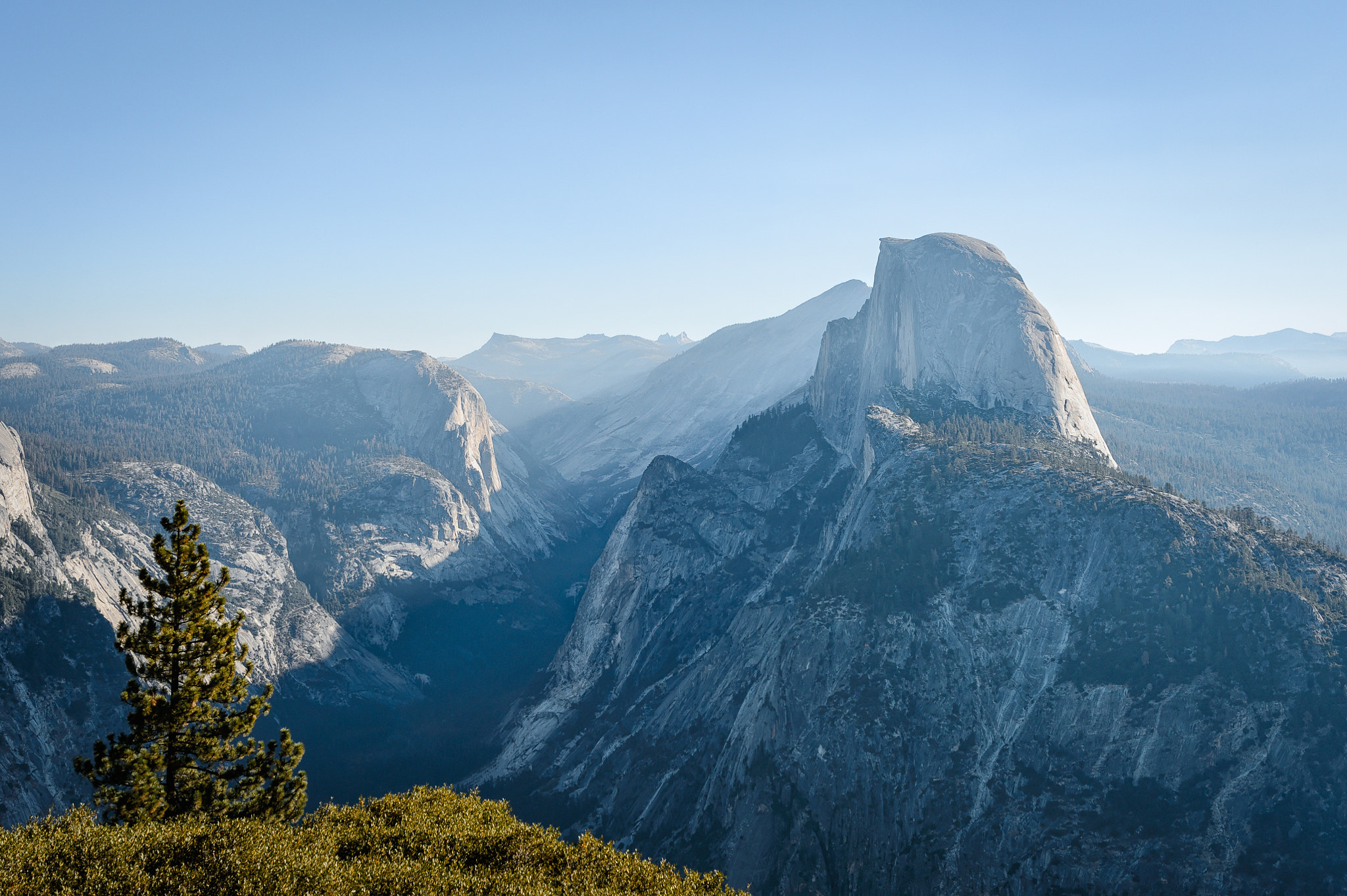 Nikon Df + Sigma 35mm F1.4 DG HSM Art sample photo. Half dome photography