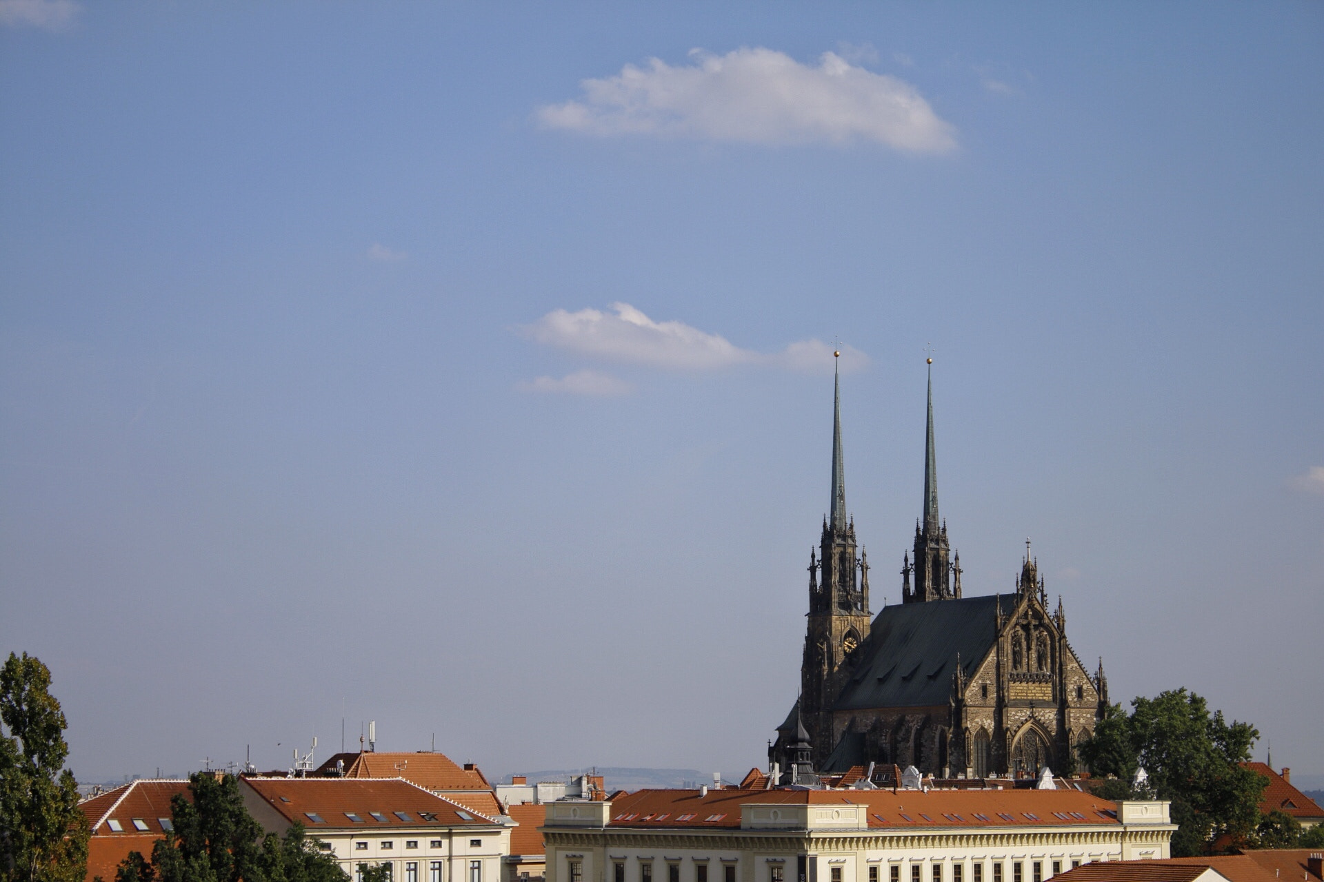 Canon EF-S 18-55mm F3.5-5.6 IS II sample photo. Church in brno czech republic photography