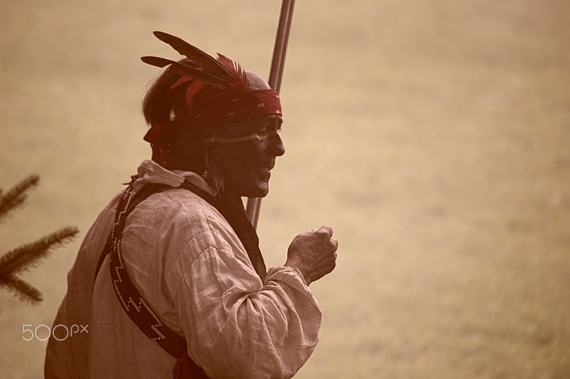 Canon EOS 6D + Canon EF 100-300mm f/5.6 sample photo. Revolutionary war encampment 'interrupted harvest, 1781 valley raids' photography