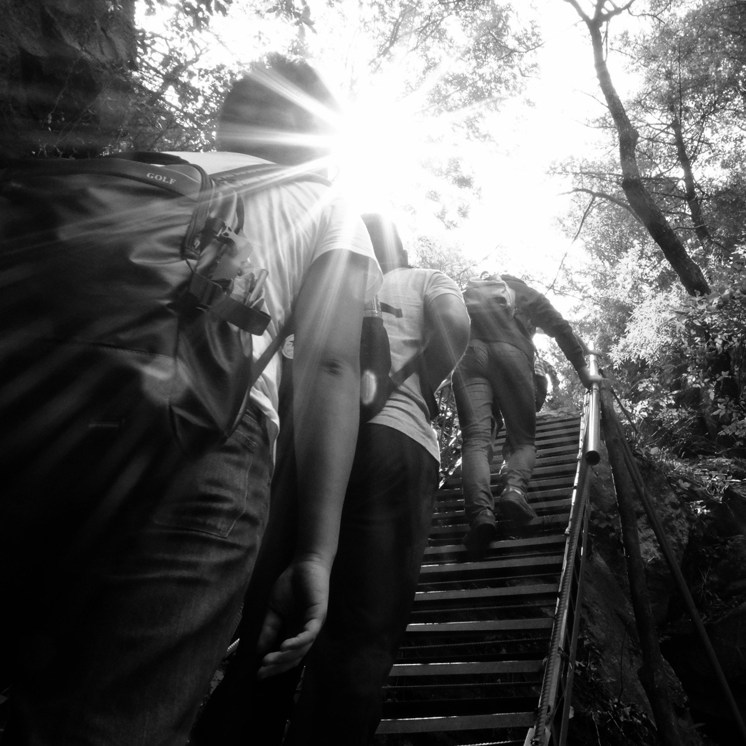 Fujifilm XC 16-50mm F3.5-5.6 OIS sample photo. Climb mountain photography